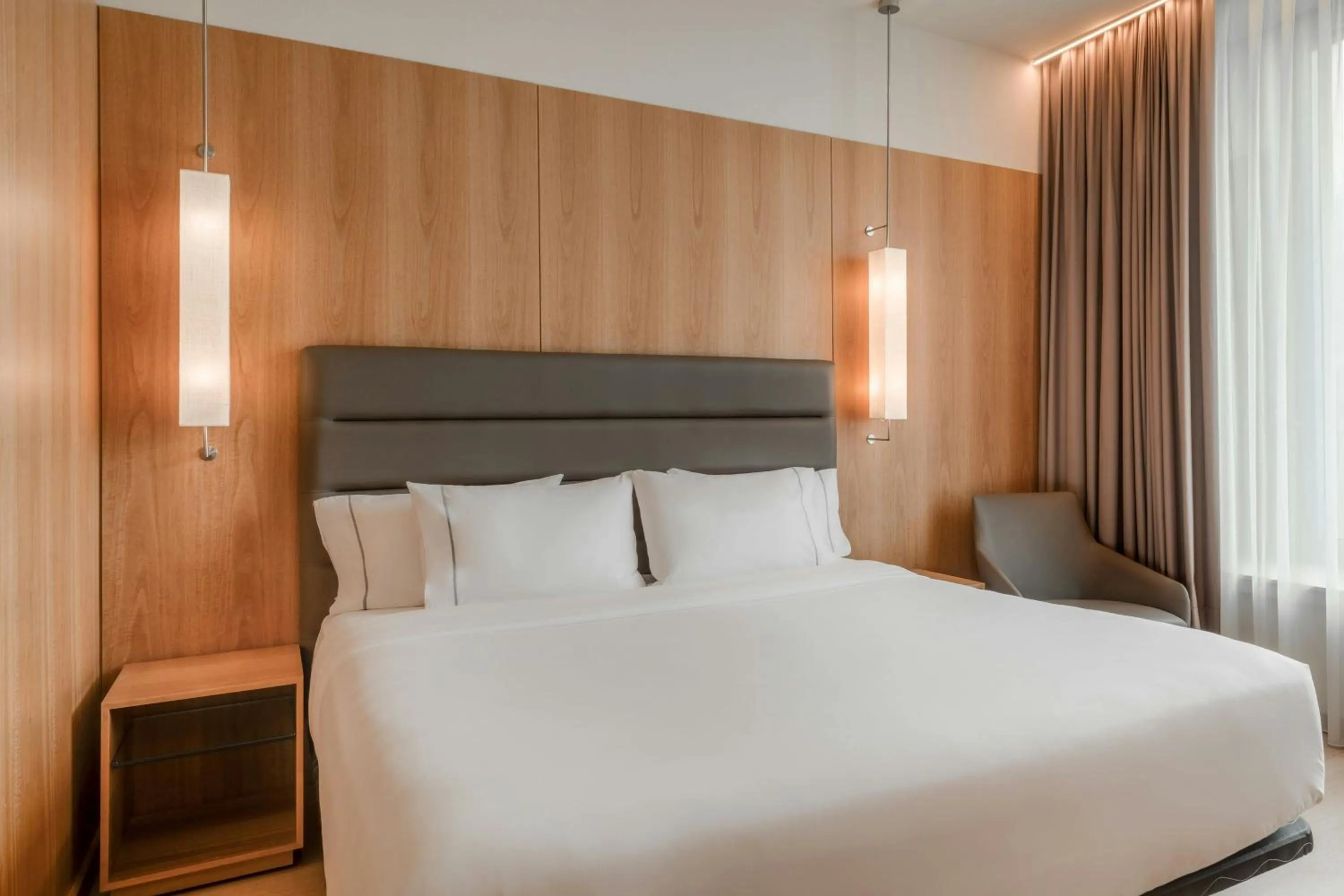 Bedroom, Bed in AC Hotel Diagonal L'Illa by Marriott