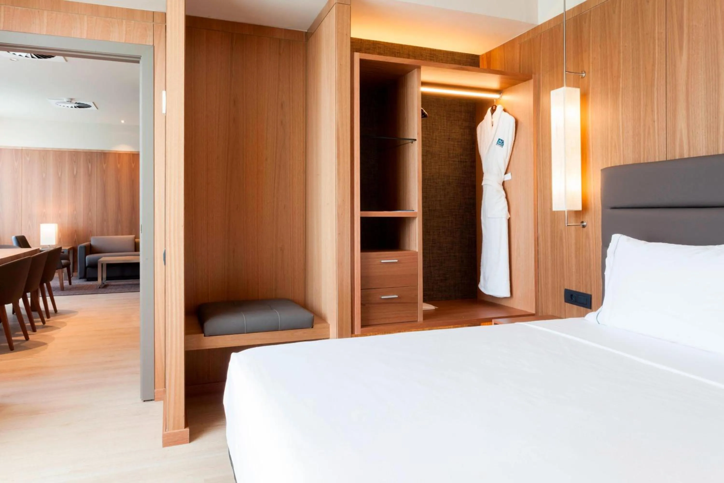 Photo of the whole room, Bed in AC Hotel Diagonal L'Illa by Marriott