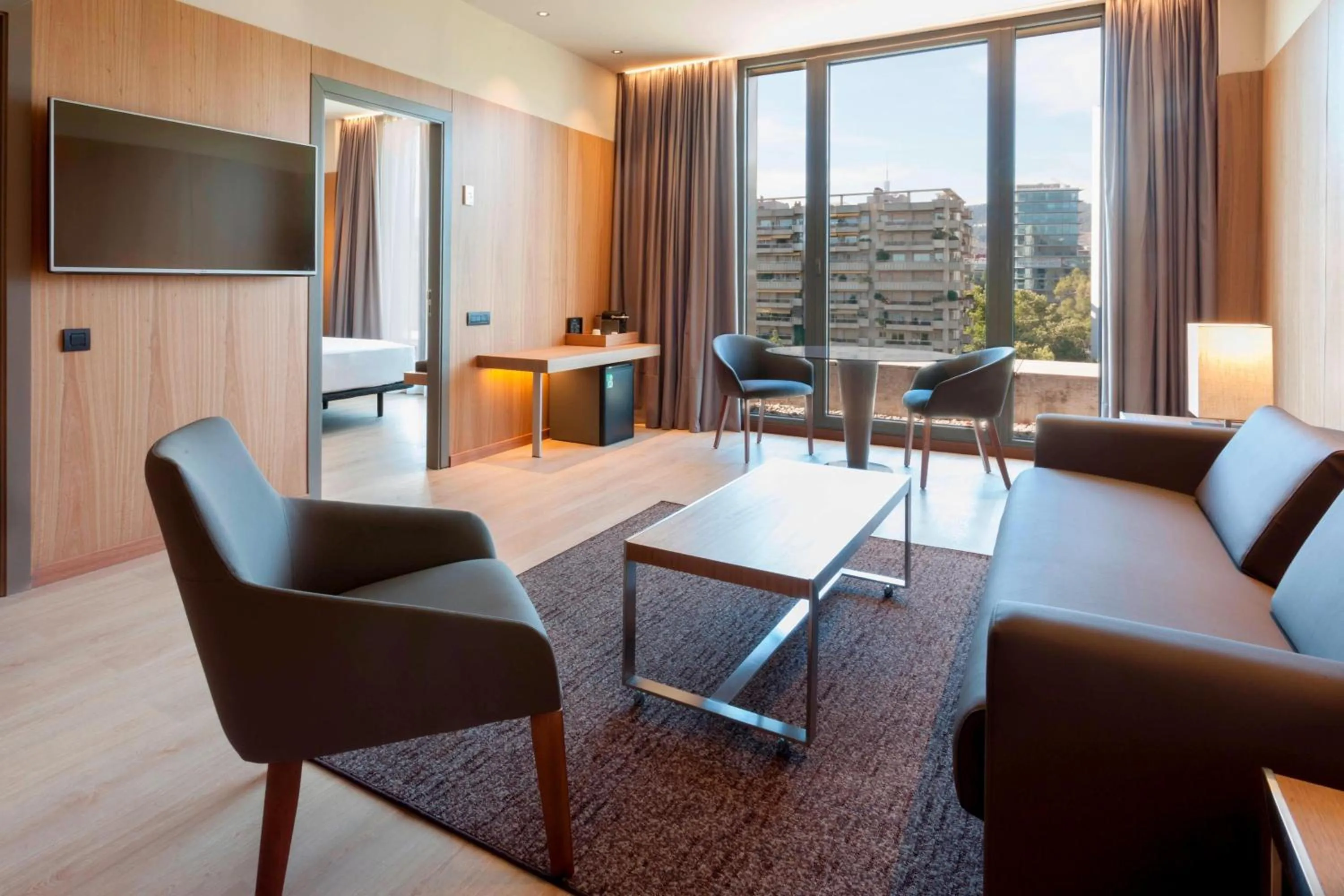 Photo of the whole room in AC Hotel Diagonal L'Illa by Marriott