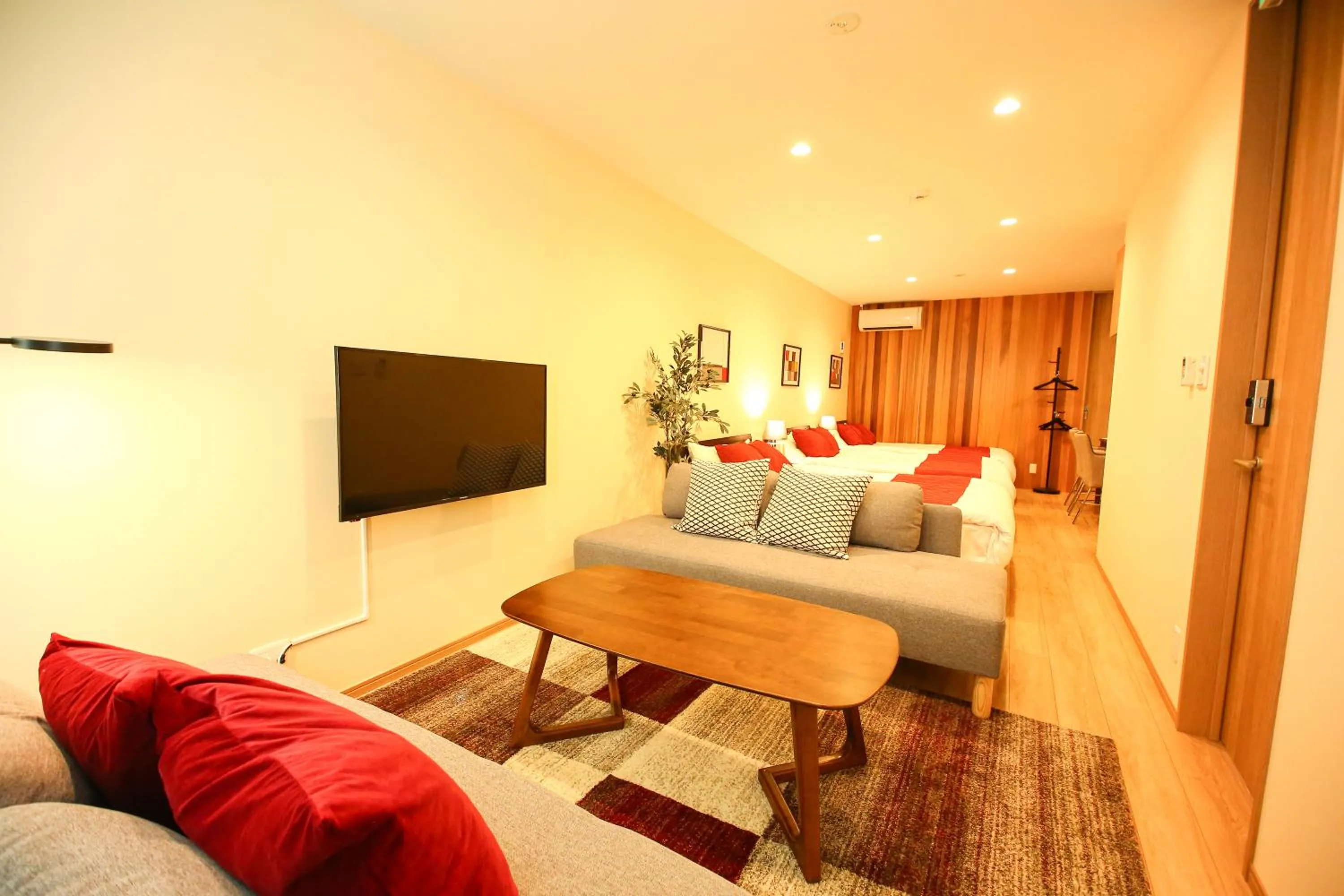 Living room in PrimeRoom別府 浜脇温泉前