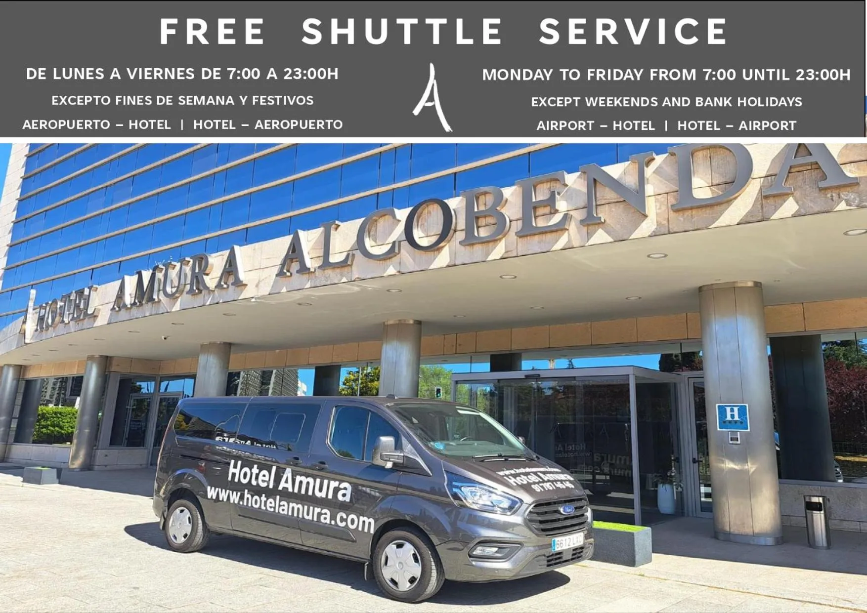 shuttle in Amura Alcobendas