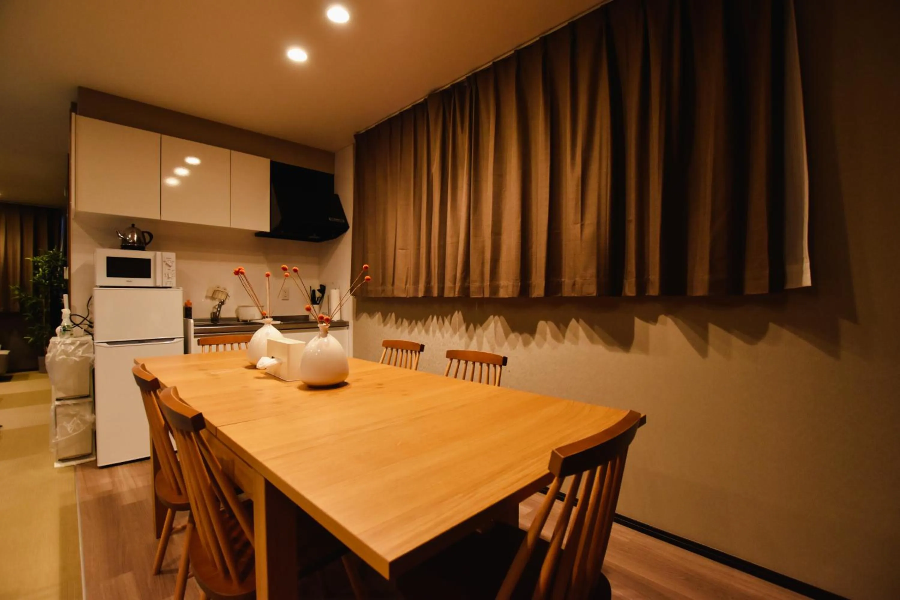 Dining area in PrimeRoom別府 GRANMAJESTA