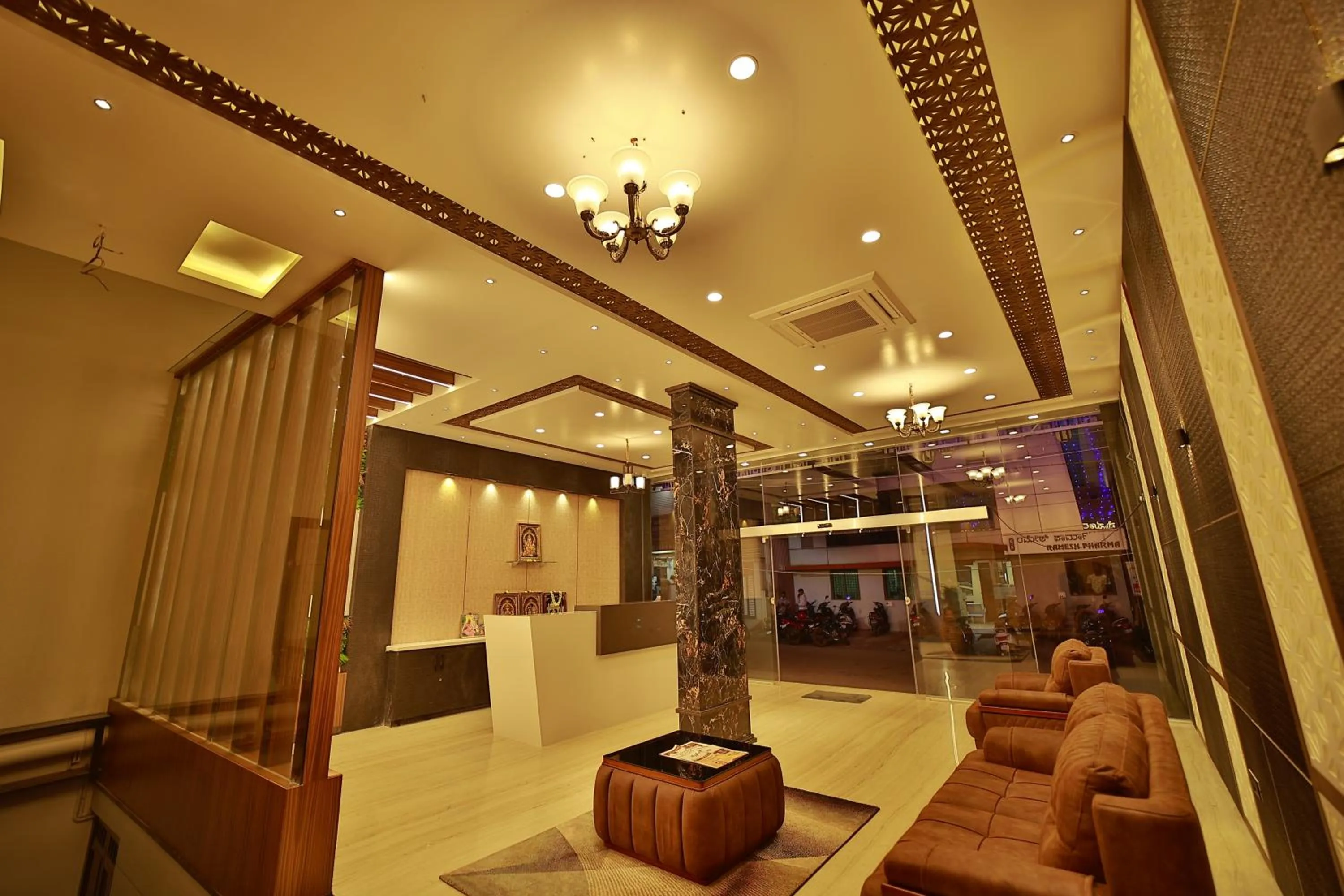 Seating area in The Mysore Grand