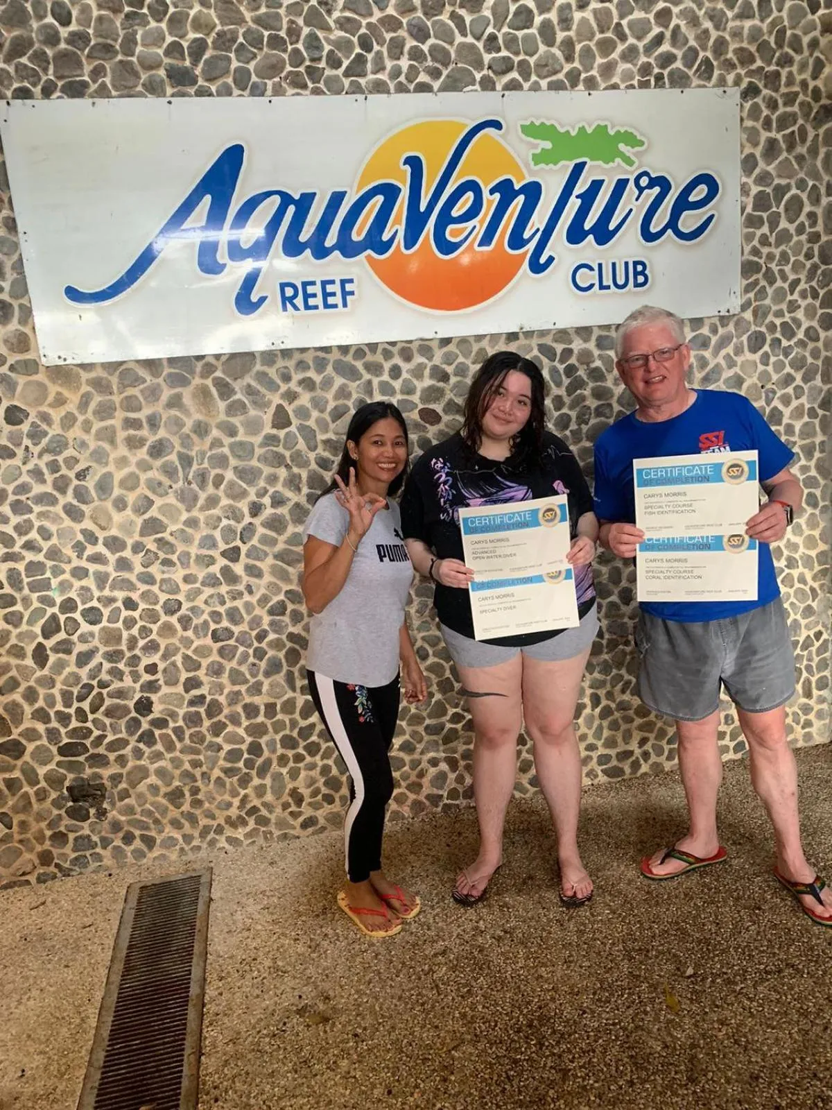 People in Aquaventure Reef Club