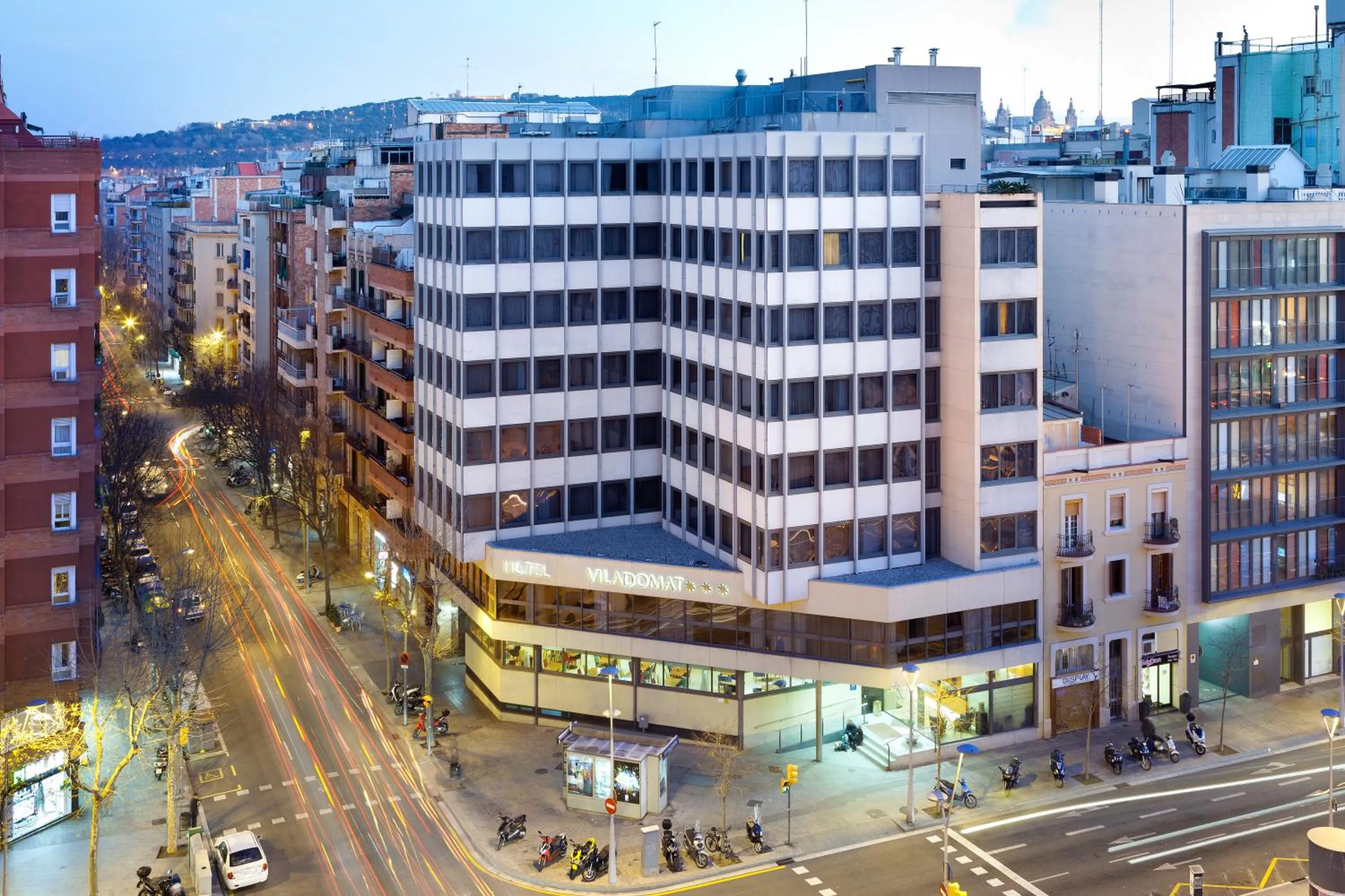 Bird's eye view in Hotel Viladomat