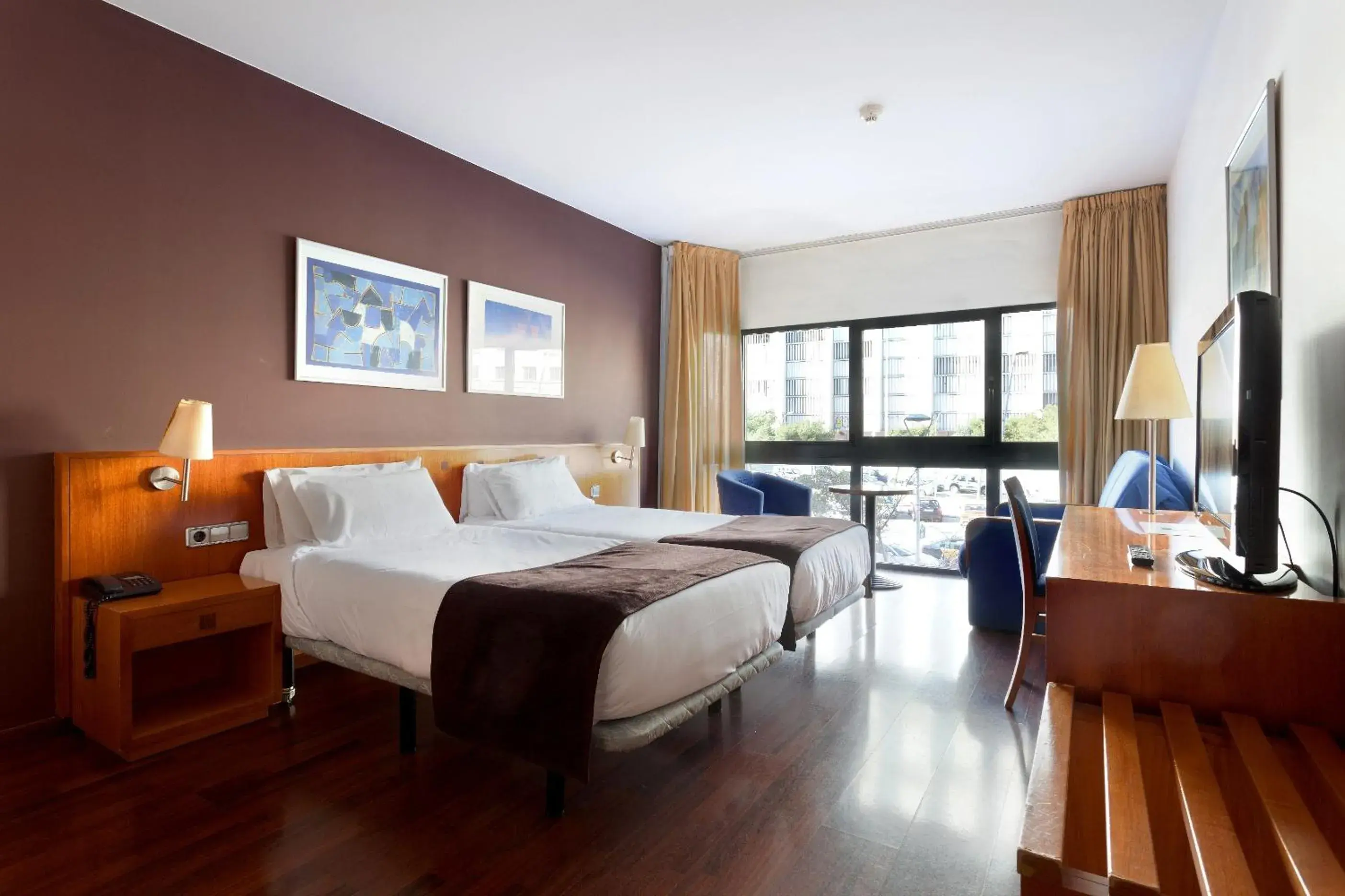 Bedroom, Bed in Hotel Viladomat Bedroom, Bed in Hotel Viladomat