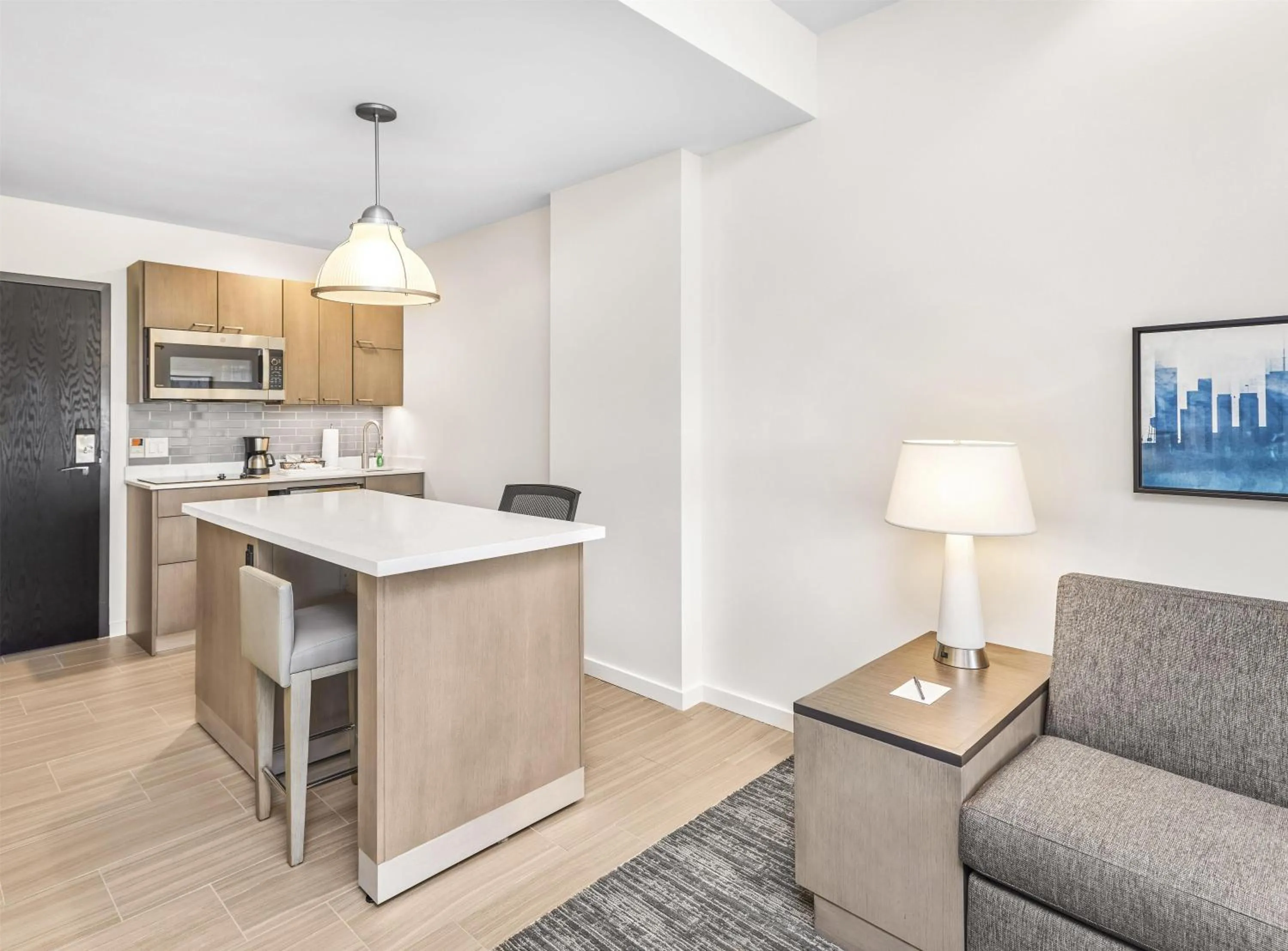 Photo of the whole room in Hyatt House Houston Medical Center