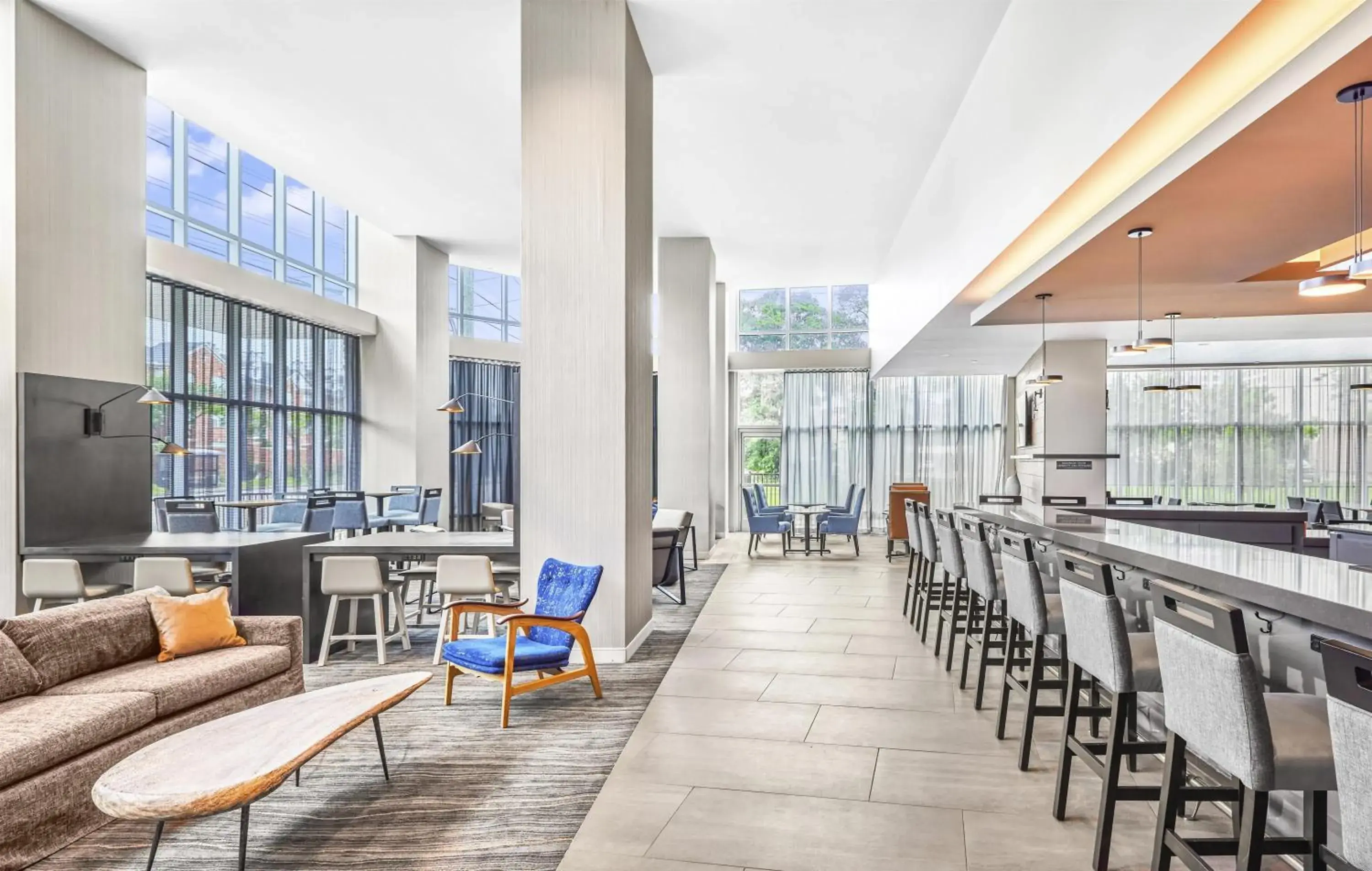 Lobby or reception in Hyatt House Houston Medical Center Lobby or reception in Hyatt House Houston Medical Center