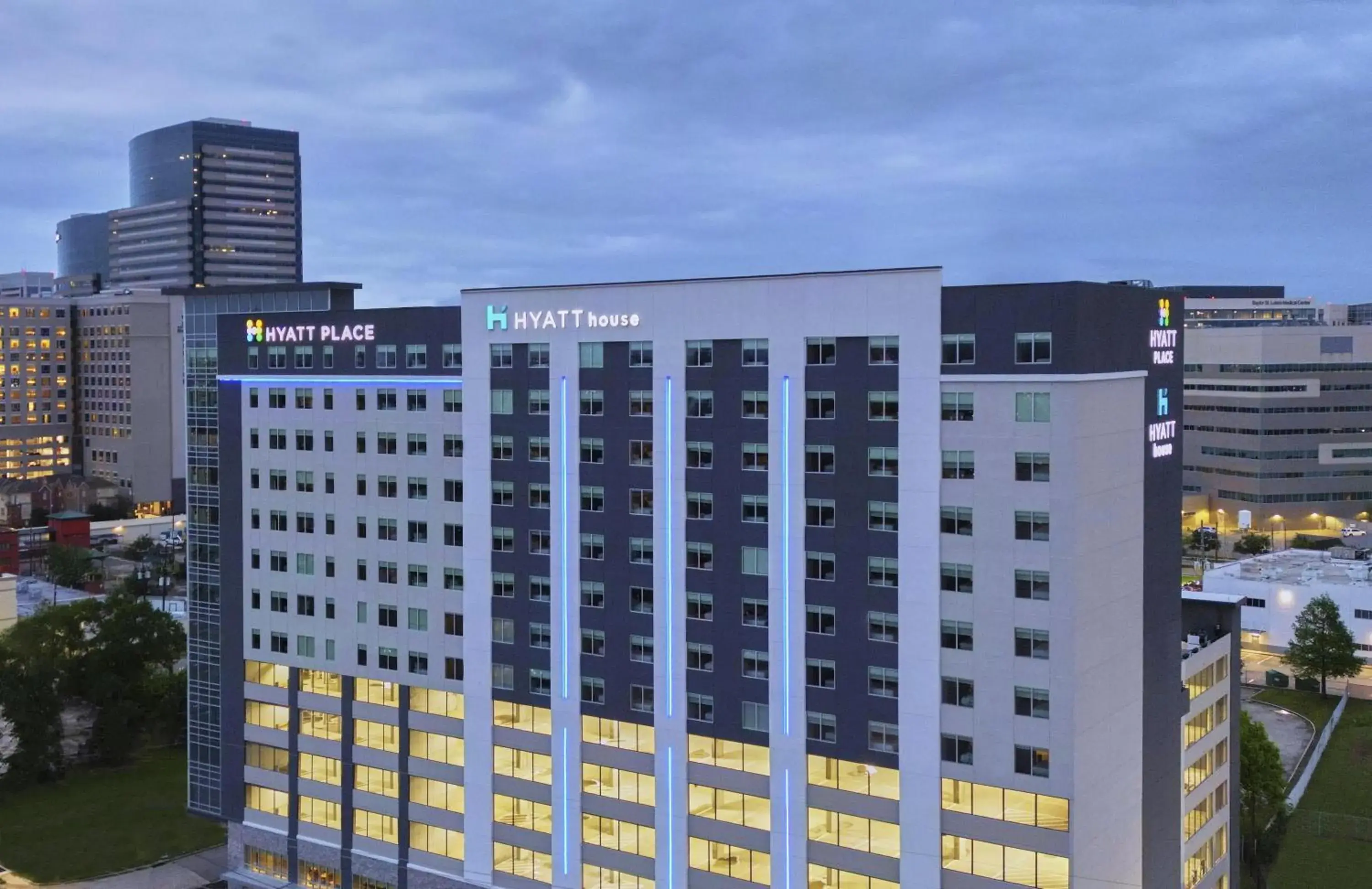 Property building in Hyatt House Houston Medical Center Property building in Hyatt House Houston Medical Center