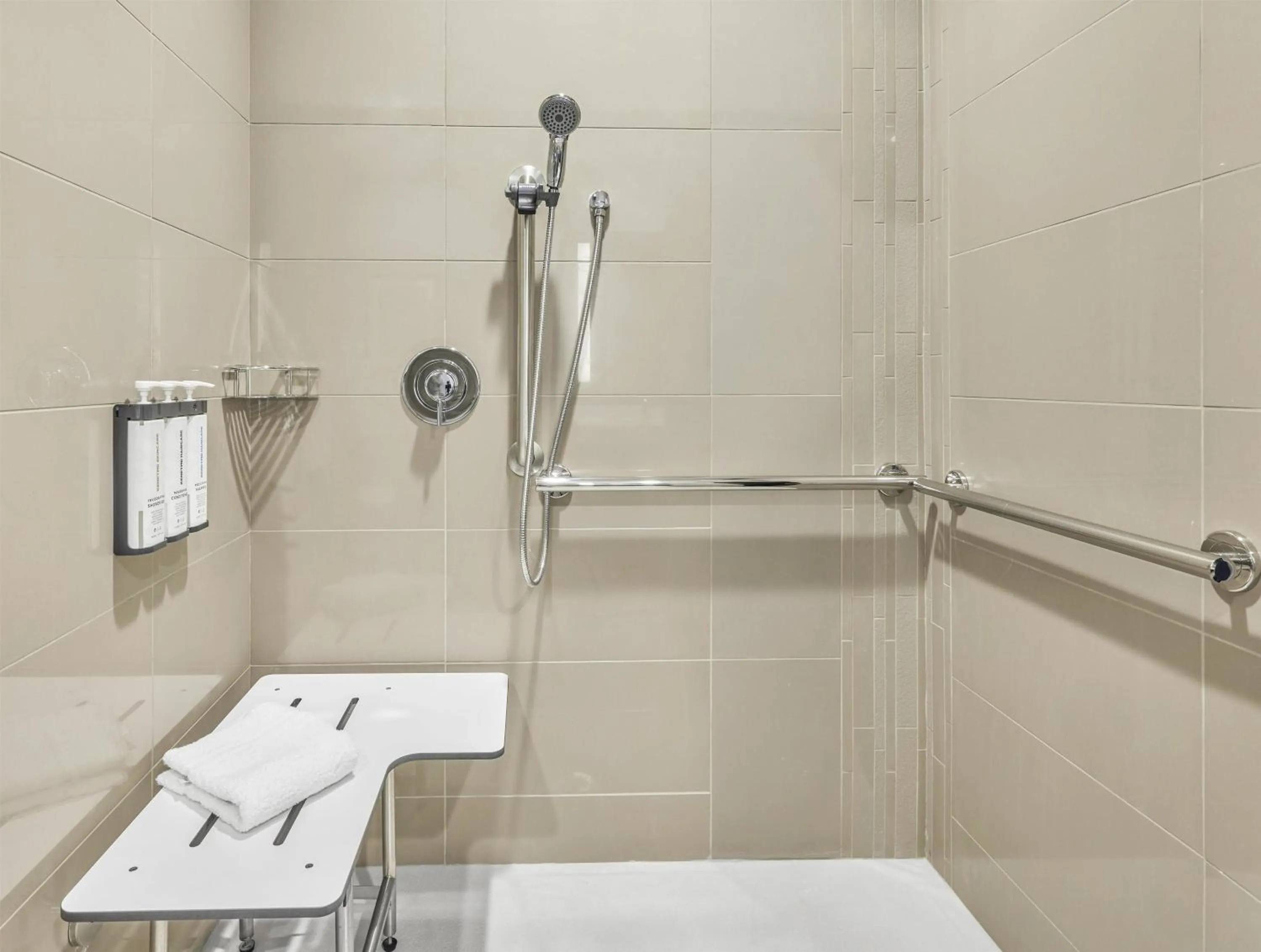 Bathroom in Hyatt House Houston Medical Center