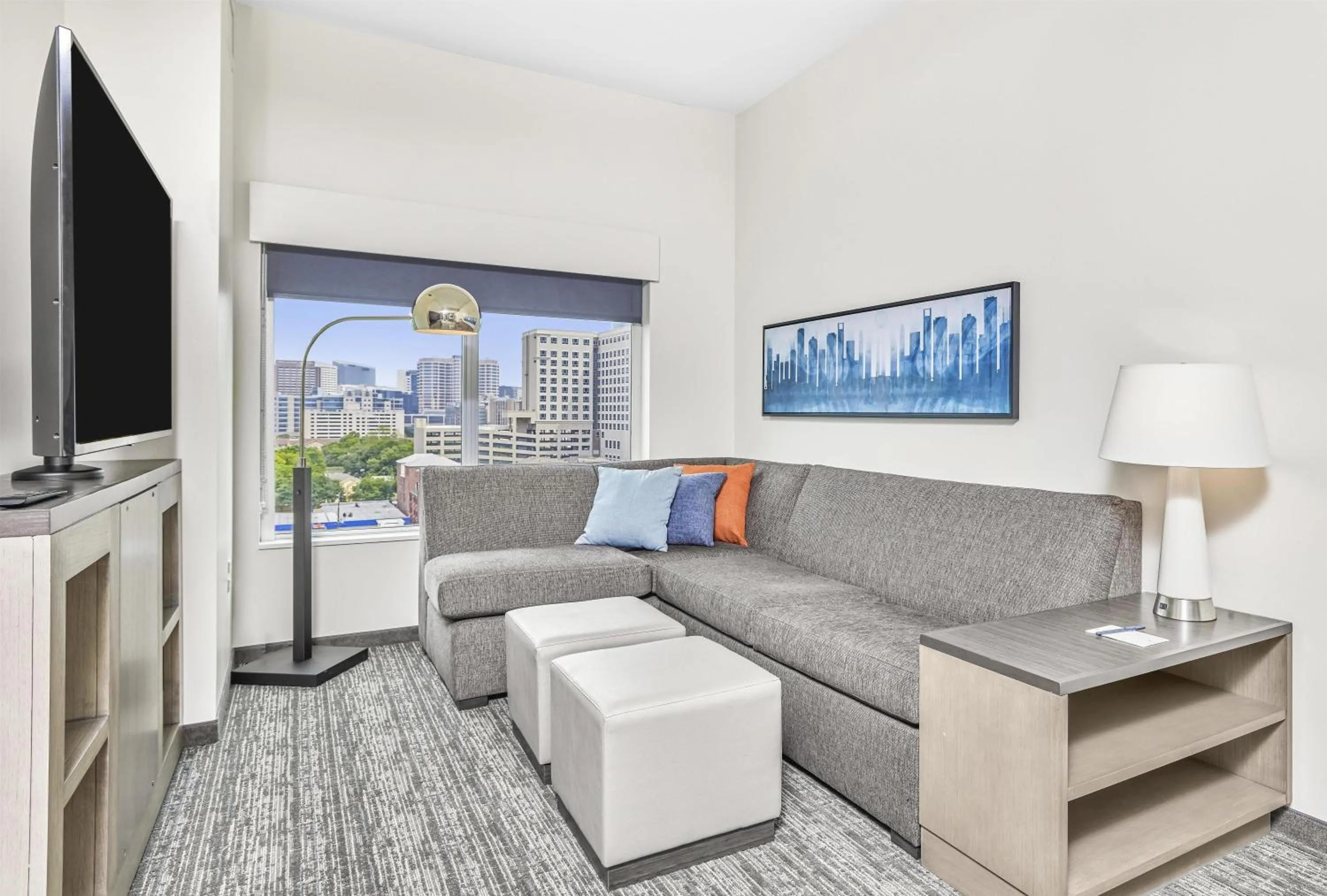 Photo of the whole room in Hyatt House Houston Medical Center