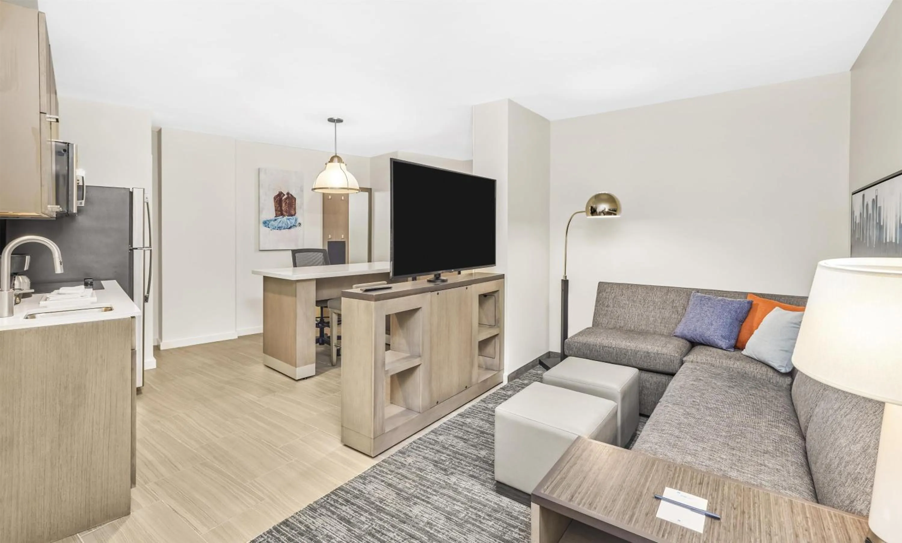 Photo of the whole room in Hyatt House Houston Medical Center