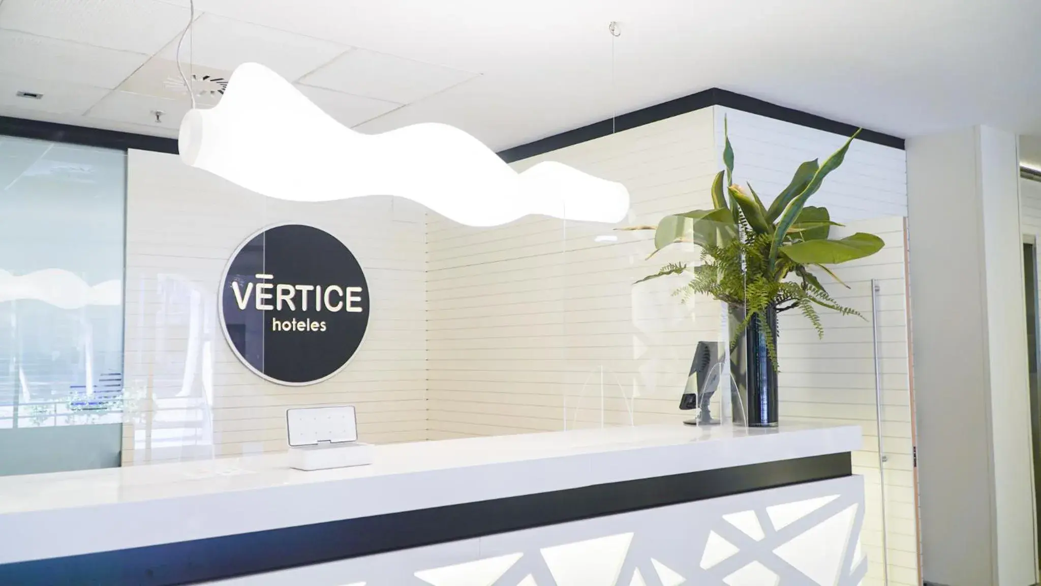Lobby or reception in Vértice Sevilla Lobby or reception in Vértice Sevilla
