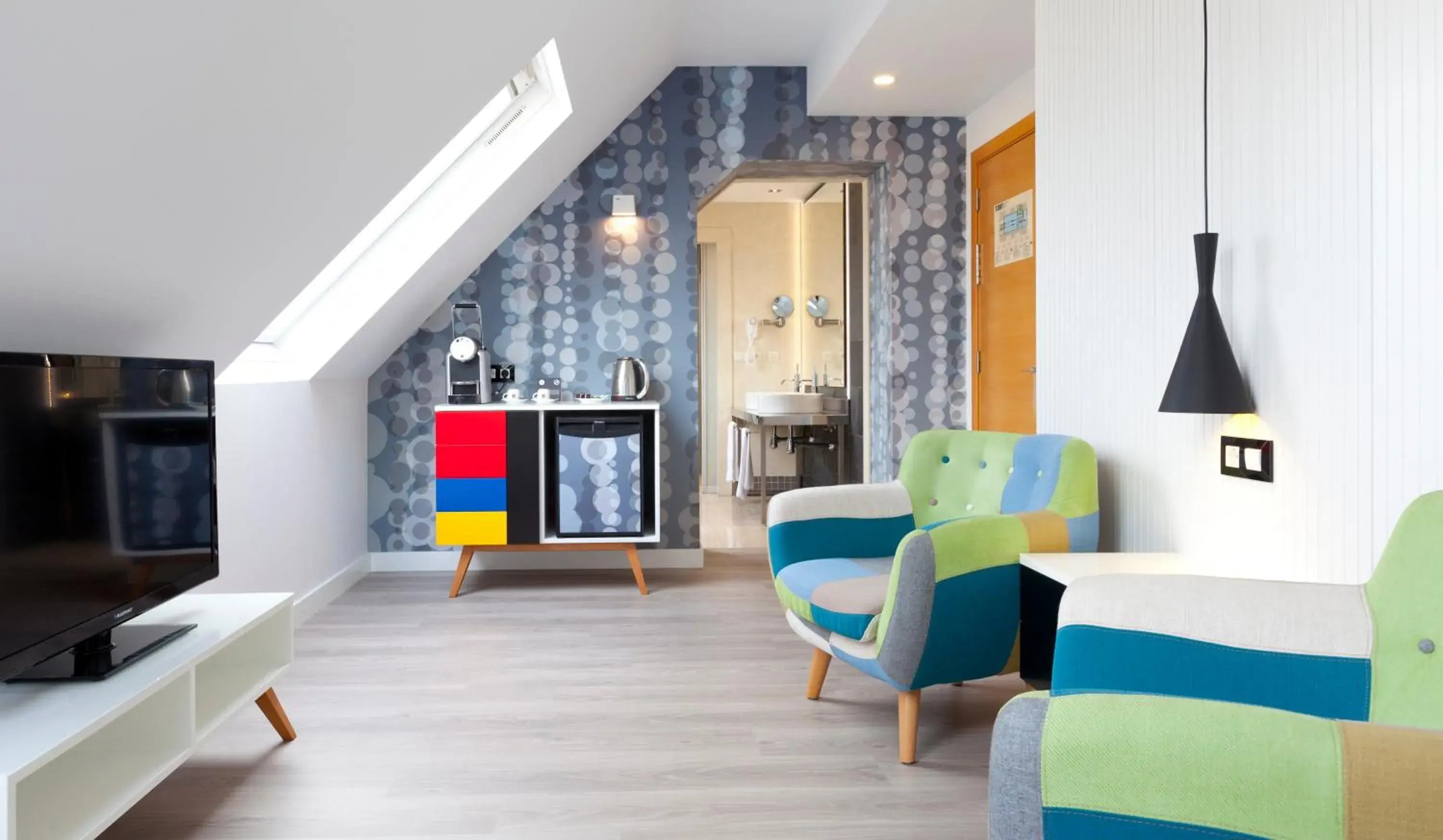 Living room in Vértice Sevilla Living room in Vértice Sevilla