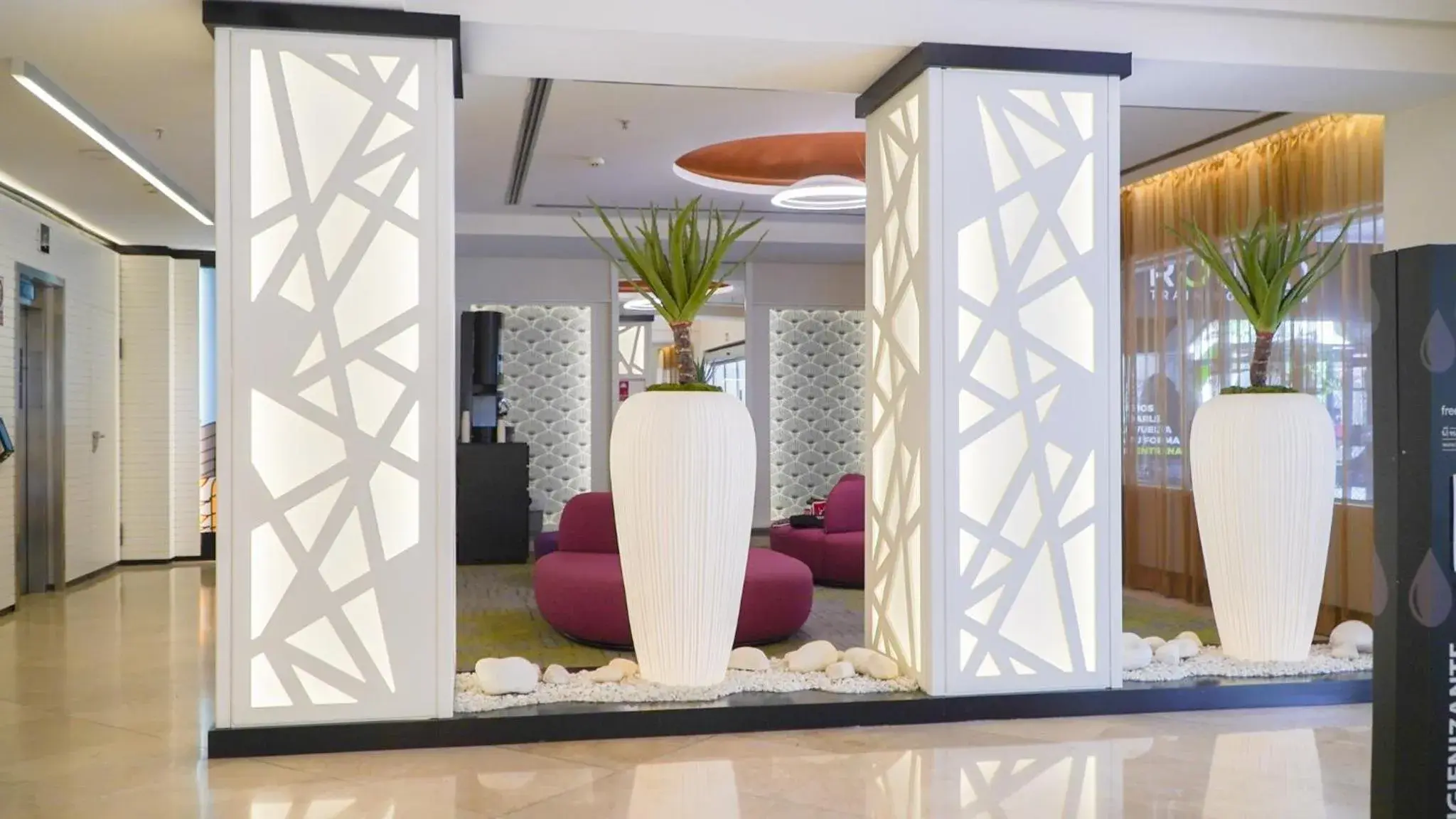 Lobby or reception in Vértice Sevilla Lobby or reception in Vértice Sevilla