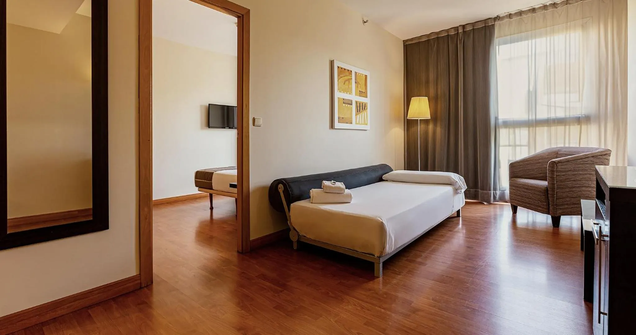 Bedroom, Bed in Vértice Sevilla