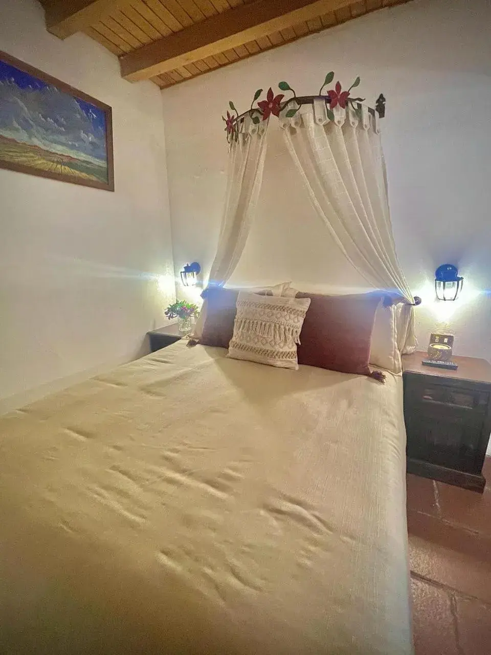 Bedroom, Bed in Hotel La Villa Serena Bedroom, Bed in Hotel La Villa Serena