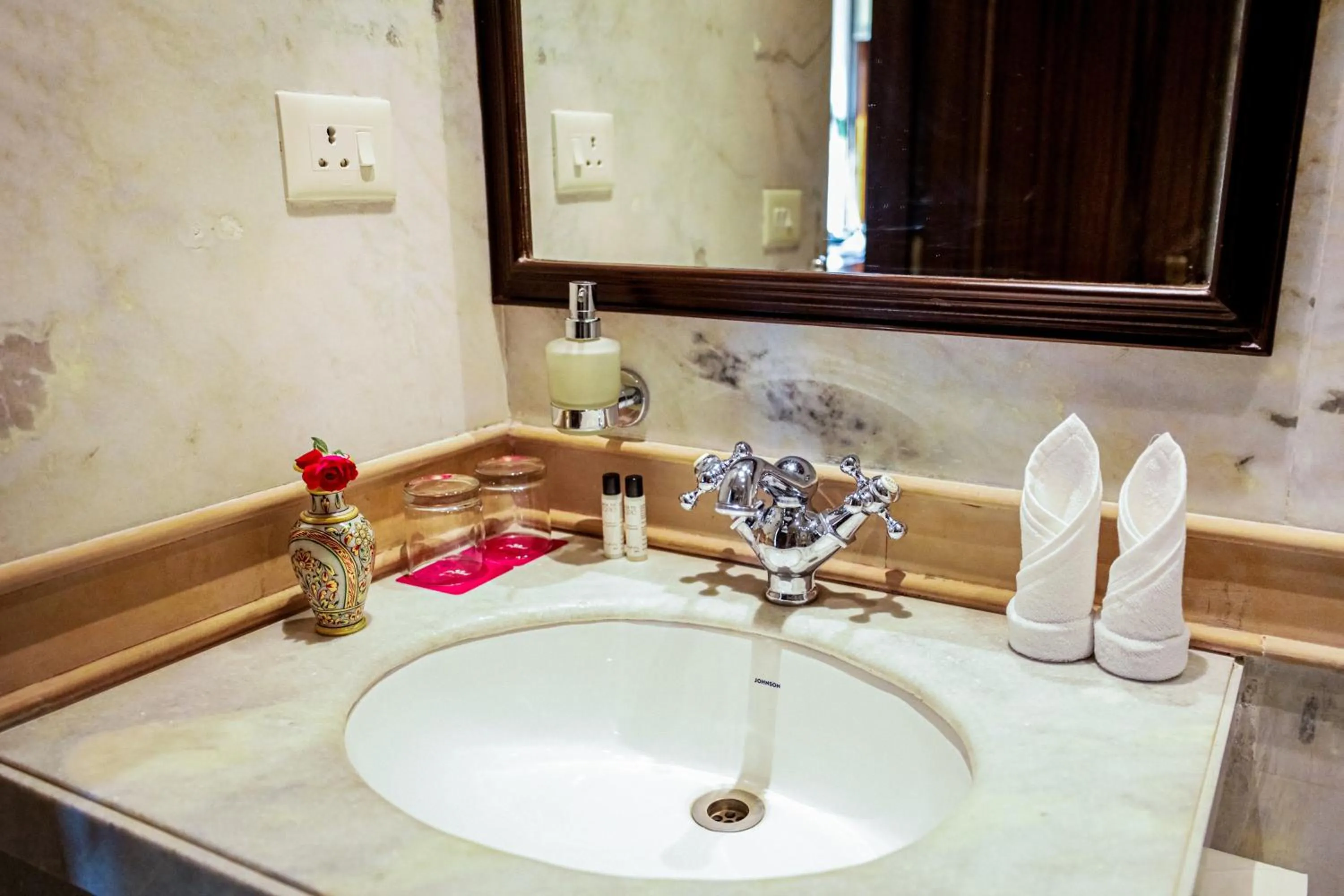 Bathroom in Saptapuri by Royal Orchid Hotels Limited Varanasi