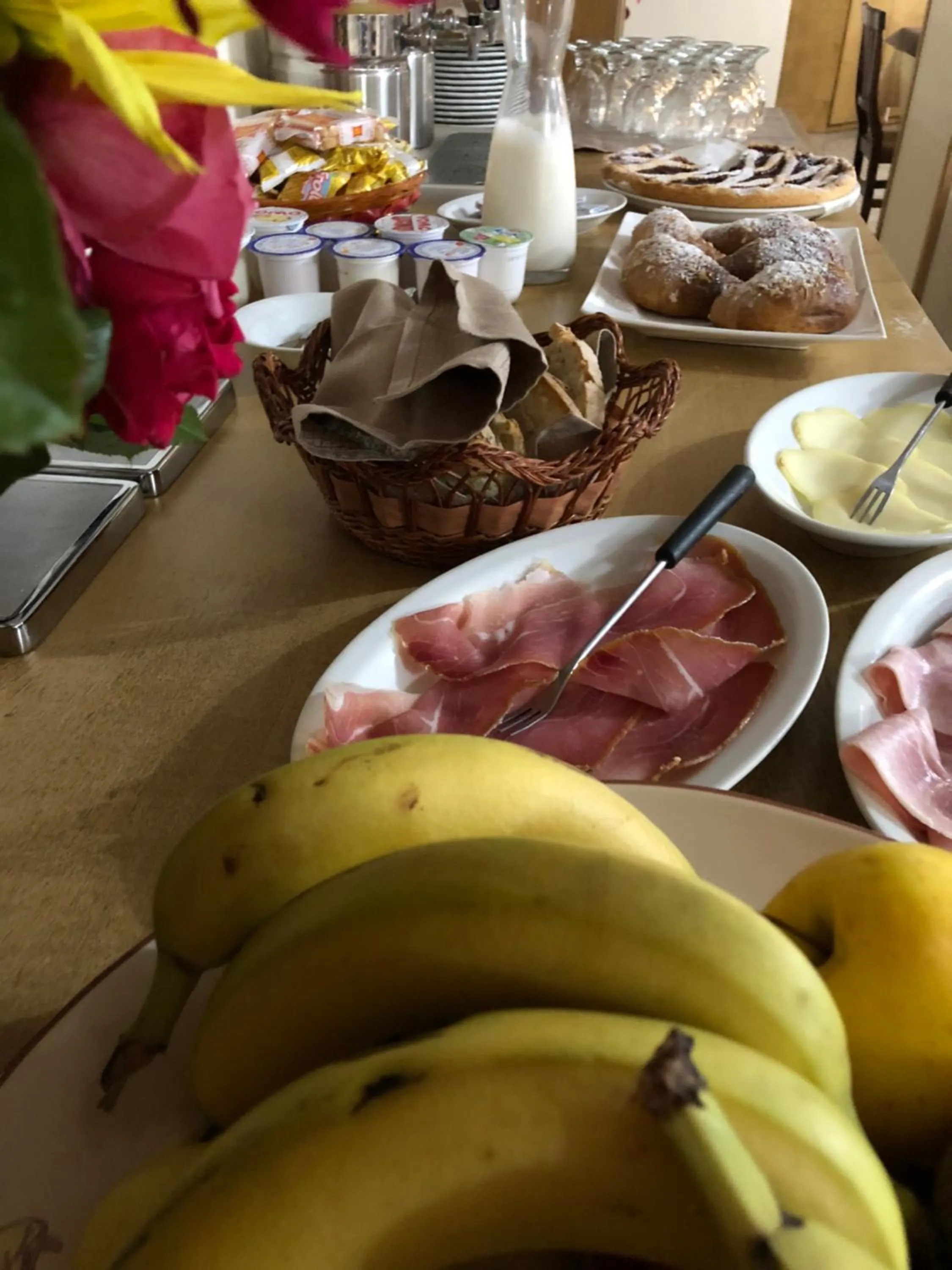 Breakfast in Hotel Palaghiaccio