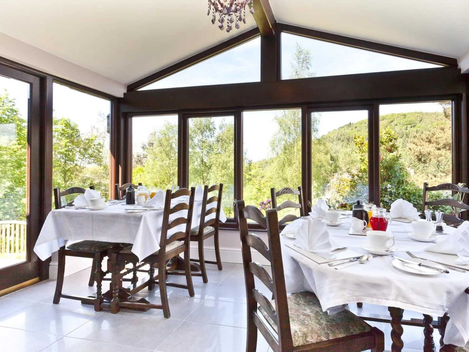 Dining area in Hill Crest Country Guest House