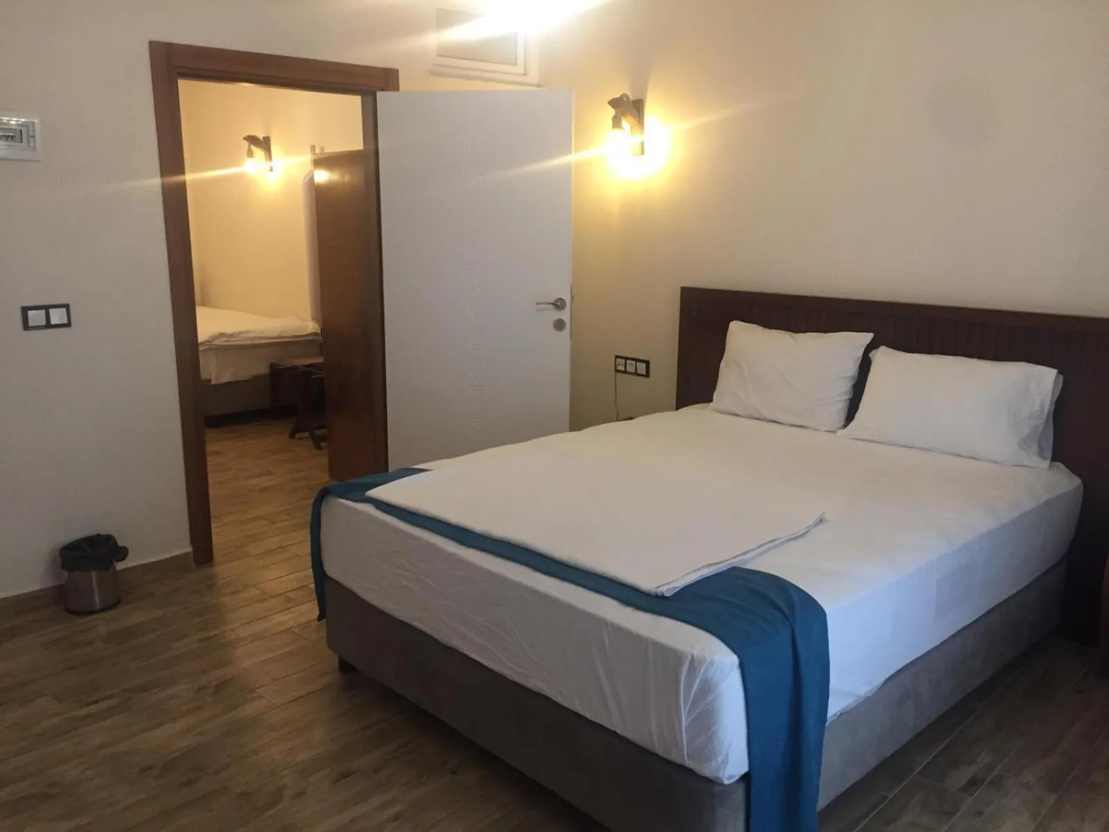 Bed in MİDYAT LADİNOS OTEL