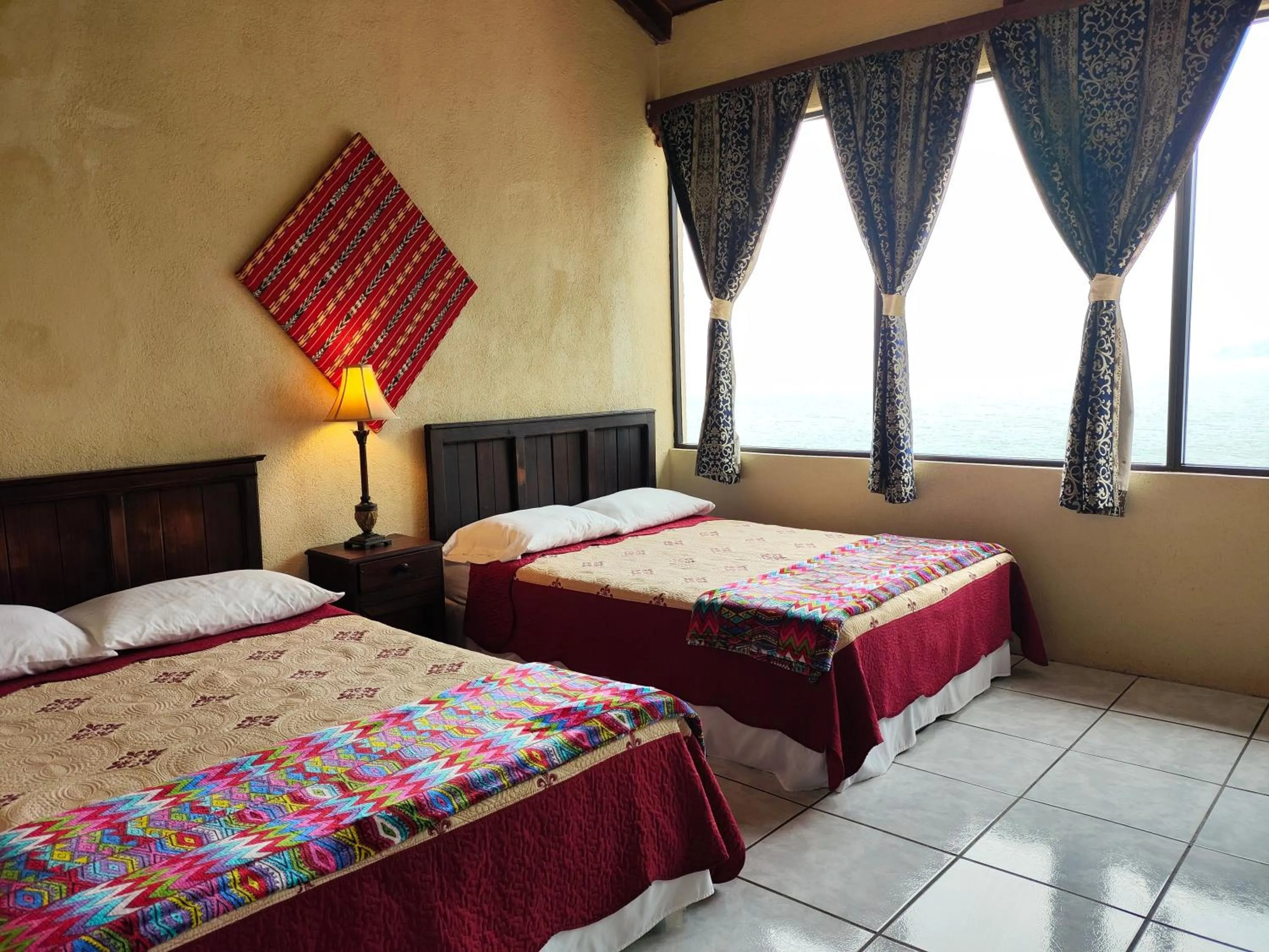 Bed in Hotel Restaurante La Villa de los Dioses