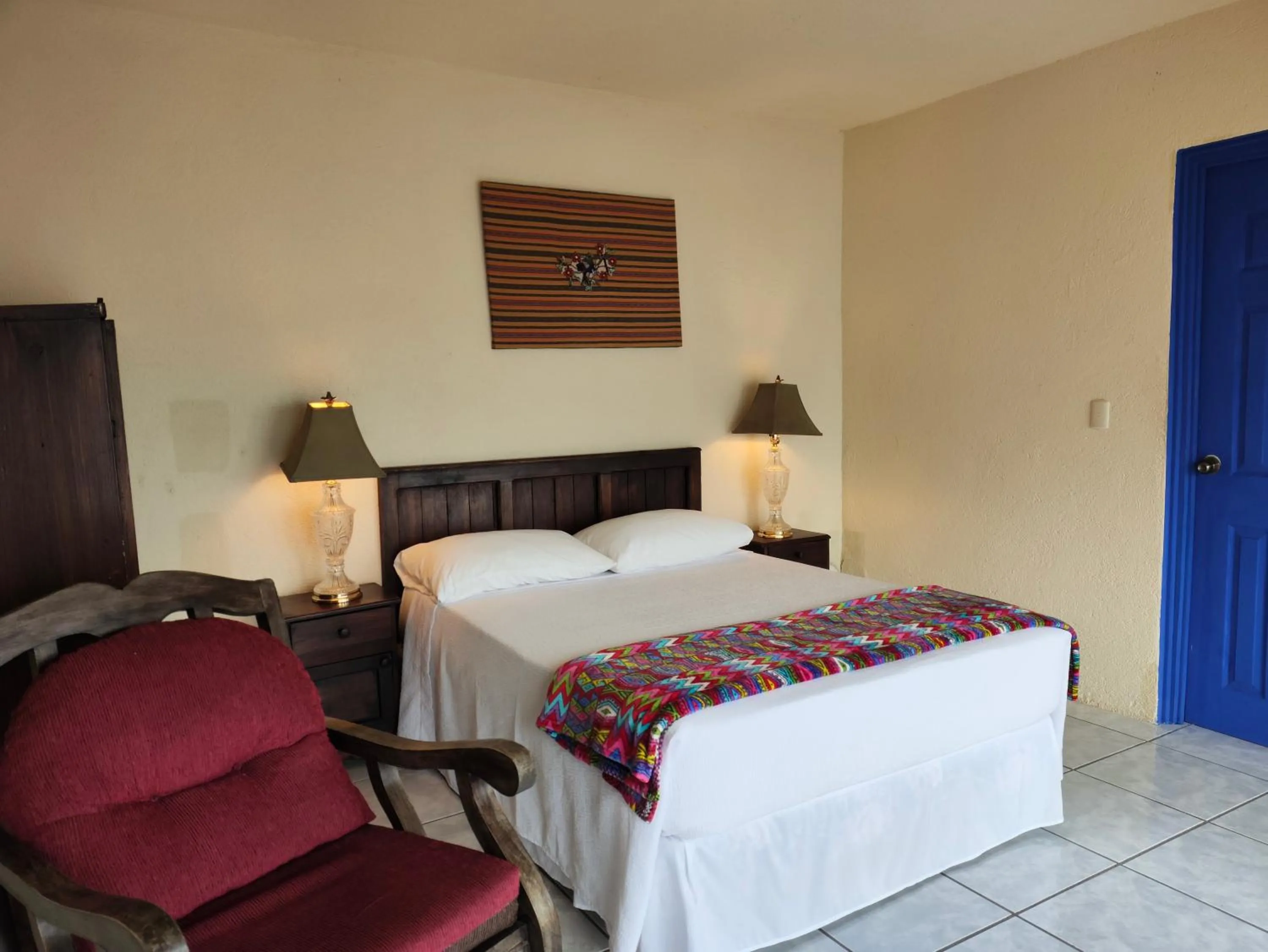 Bed in Hotel Restaurante La Villa de los Dioses