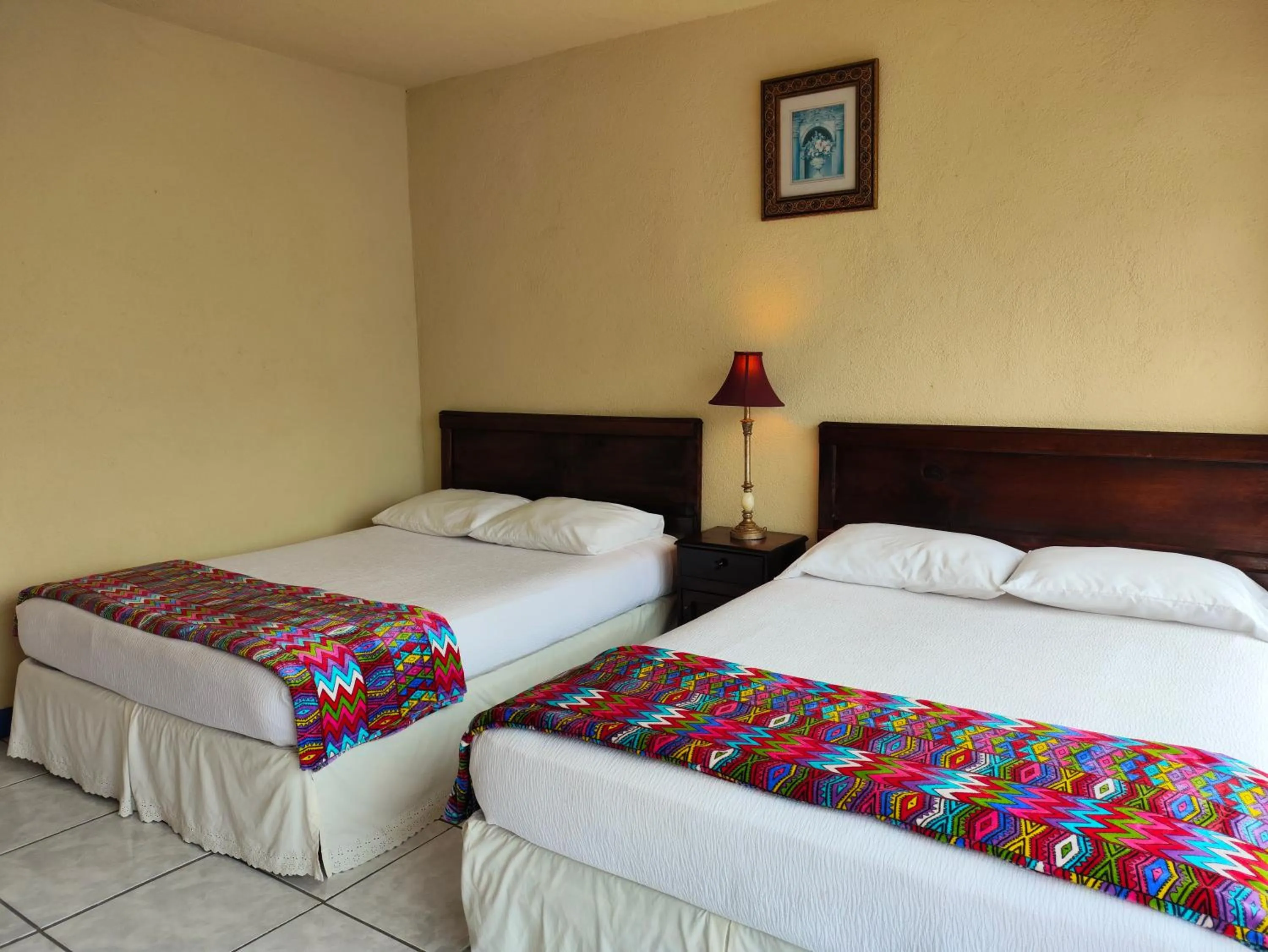 Bed in Hotel Restaurante La Villa de los Dioses