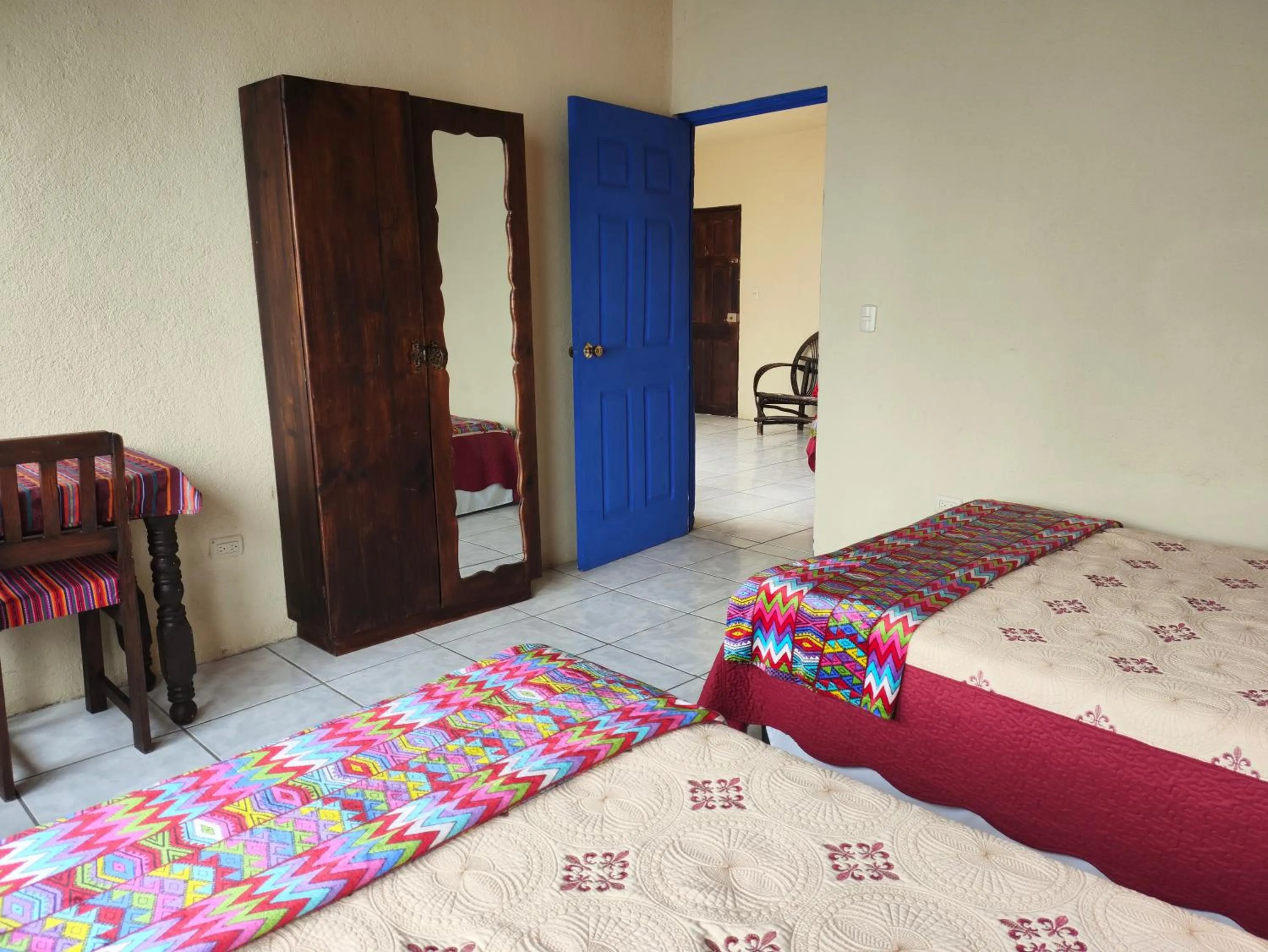 Bed in Hotel Restaurante La Villa de los Dioses