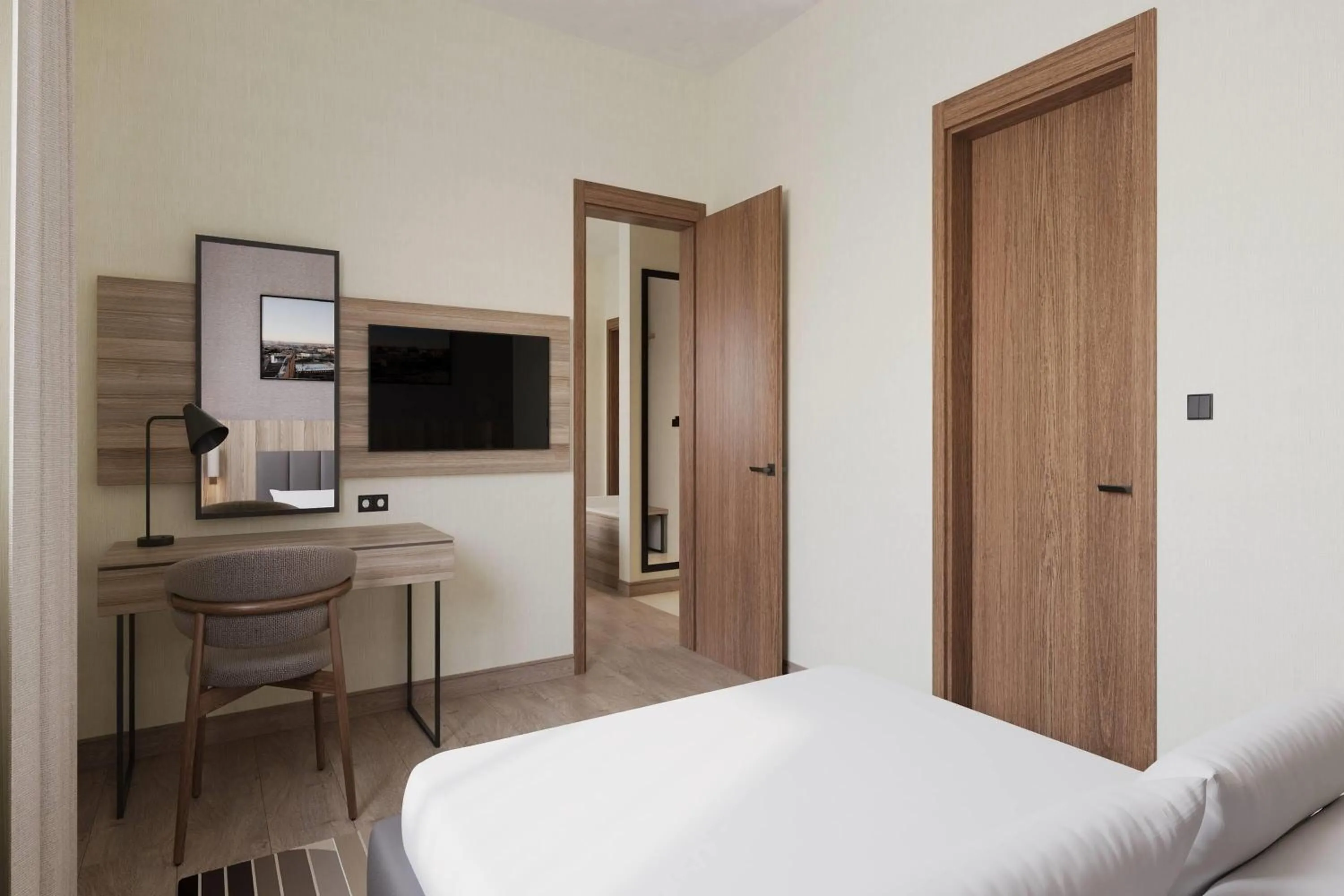 Photo of the whole room, Bed in Ramada Encore by Wyndham Midyat