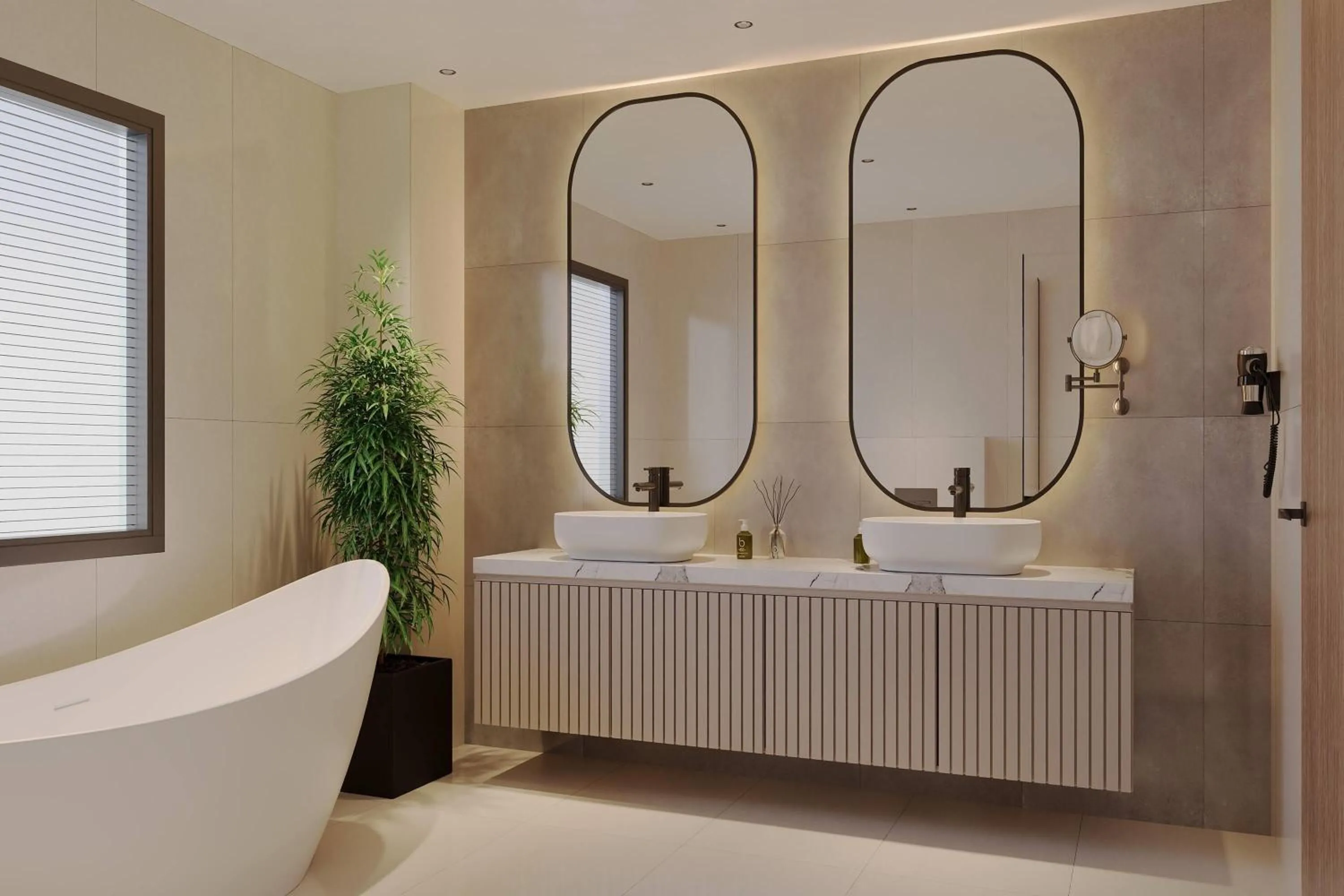 Bathroom in Ramada Encore by Wyndham Midyat
