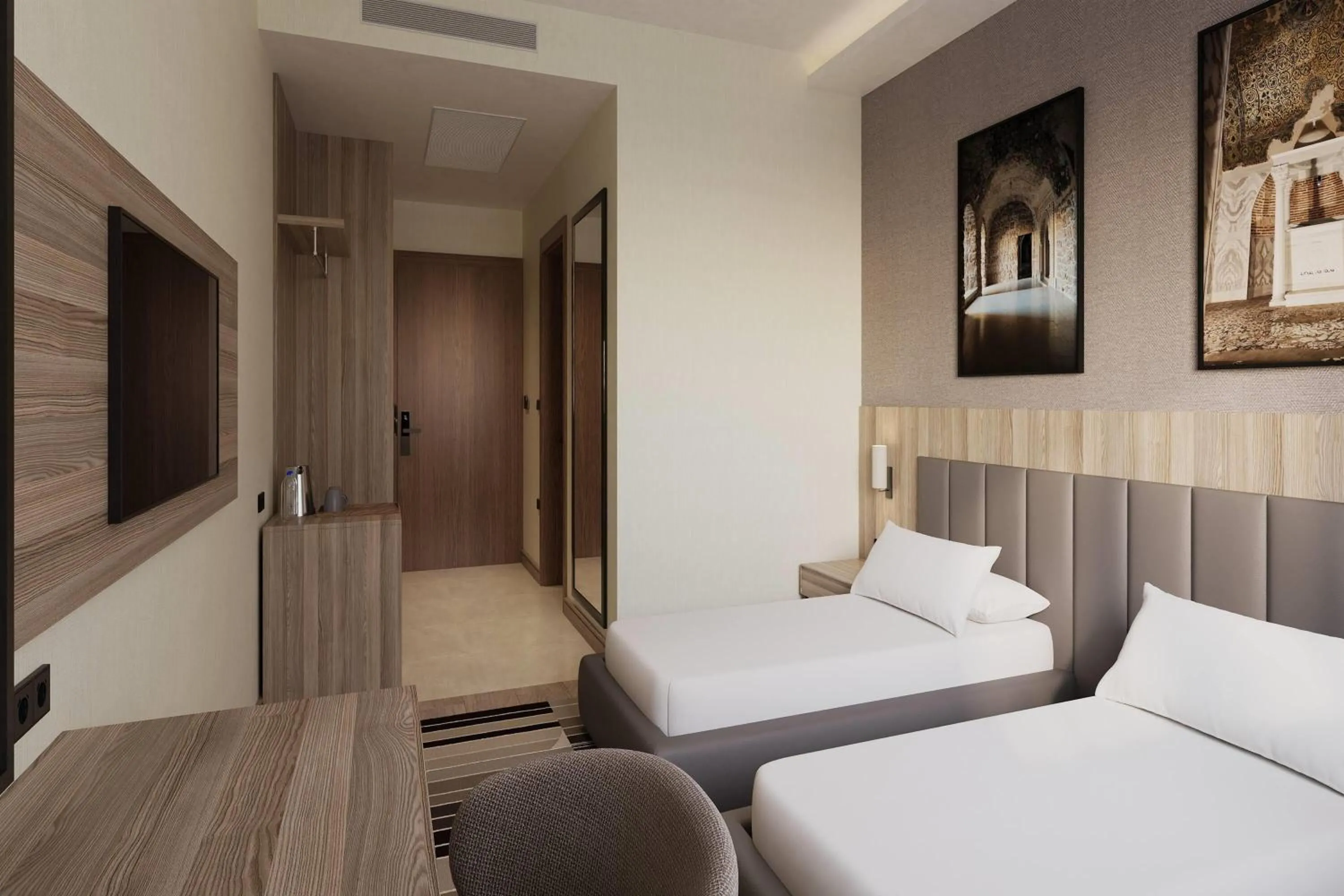 Photo of the whole room, Bed in Ramada Encore by Wyndham Midyat