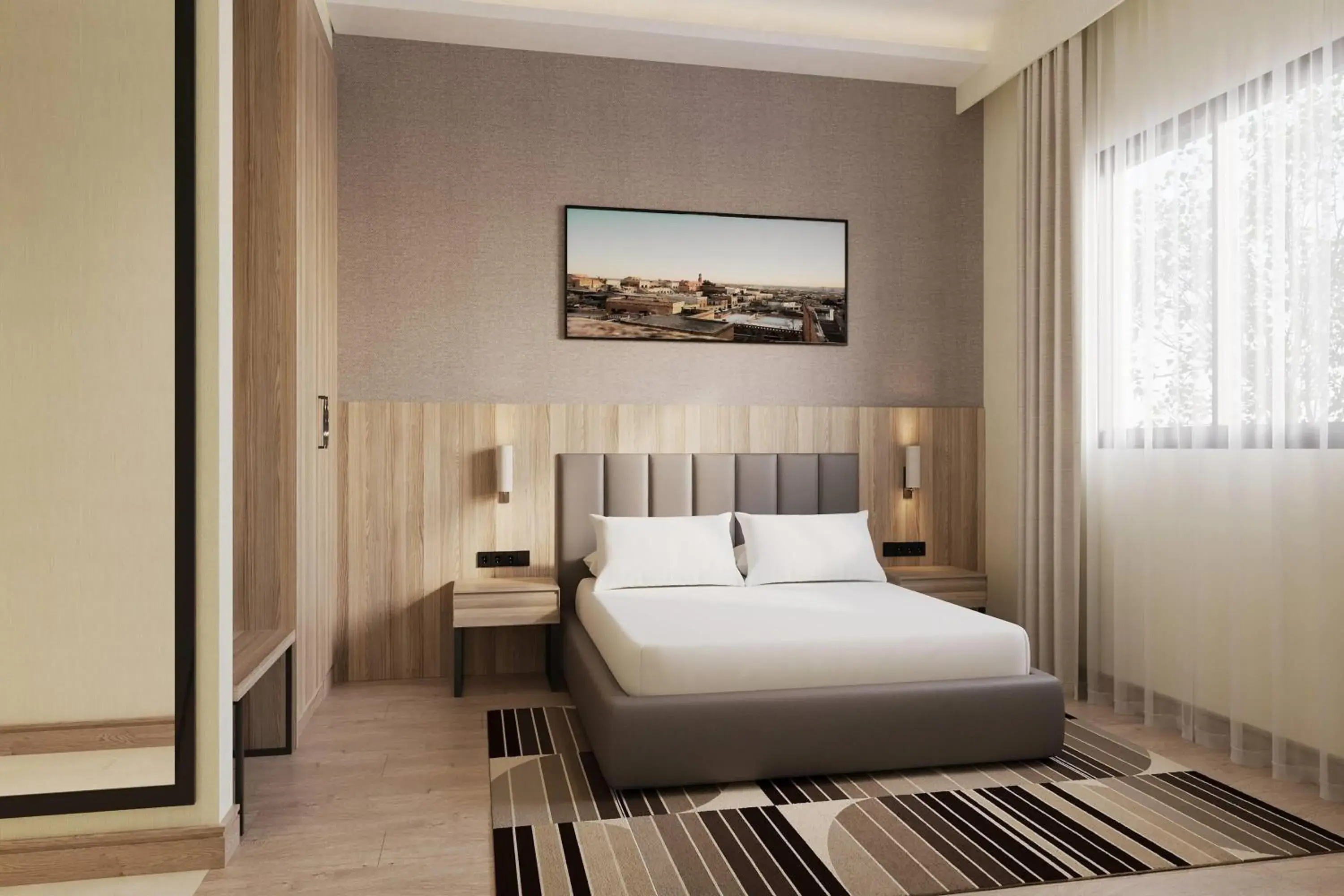 Standard King Room - Smoking in Ramada Encore by Wyndham Midyat Standard King Room - Smoking in Ramada Encore by Wyndham Midyat