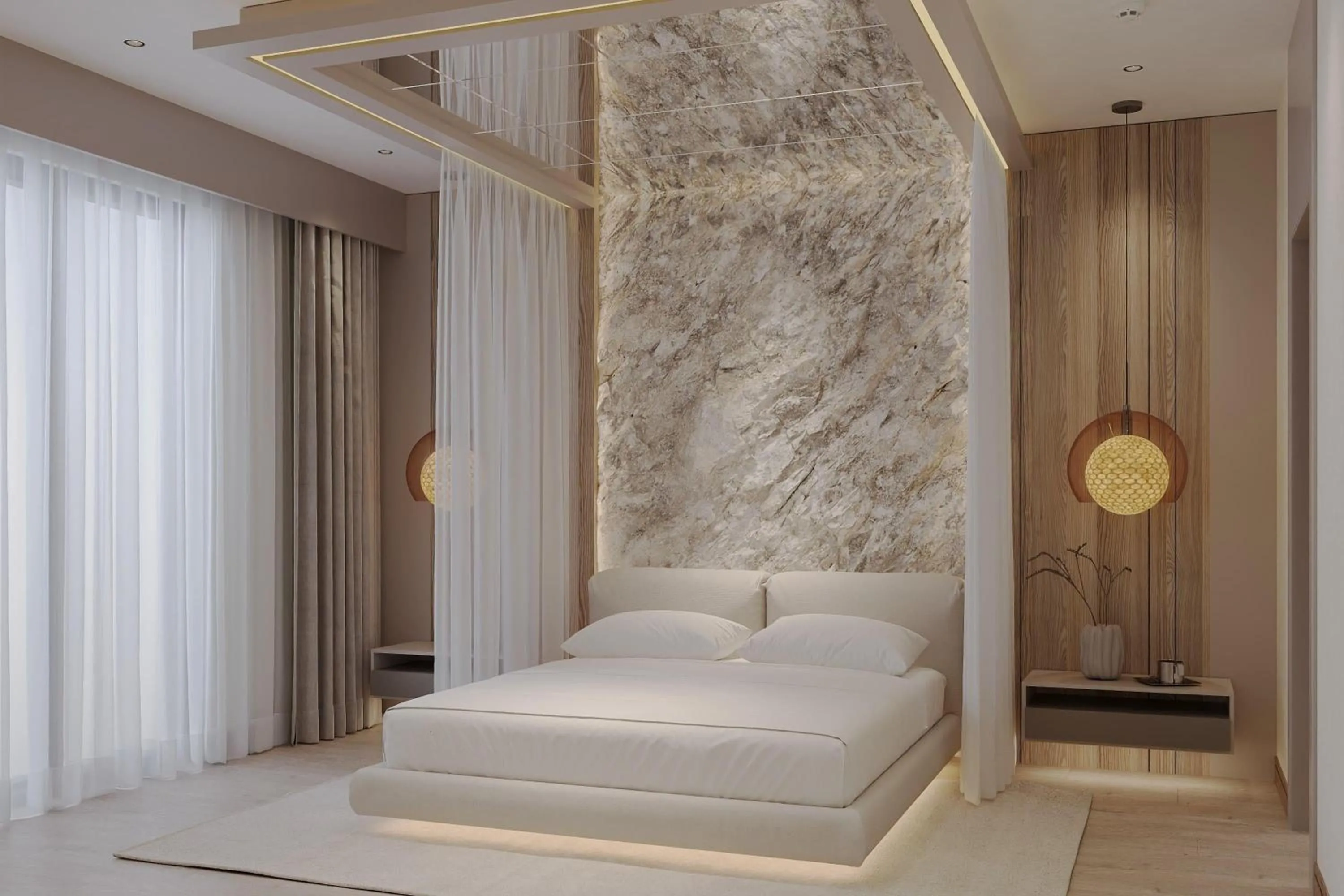 Photo of the whole room, Bed in Ramada Encore by Wyndham Midyat