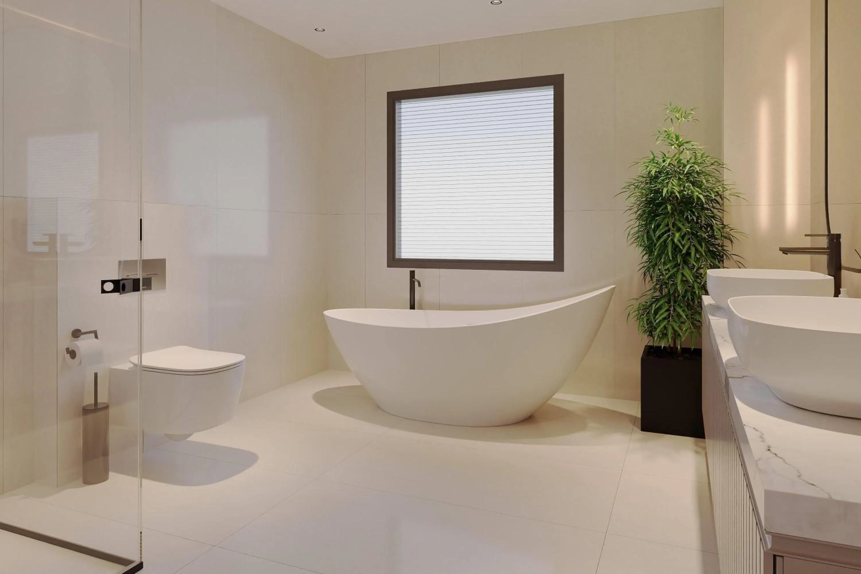 Bathroom in Ramada Encore by Wyndham Midyat