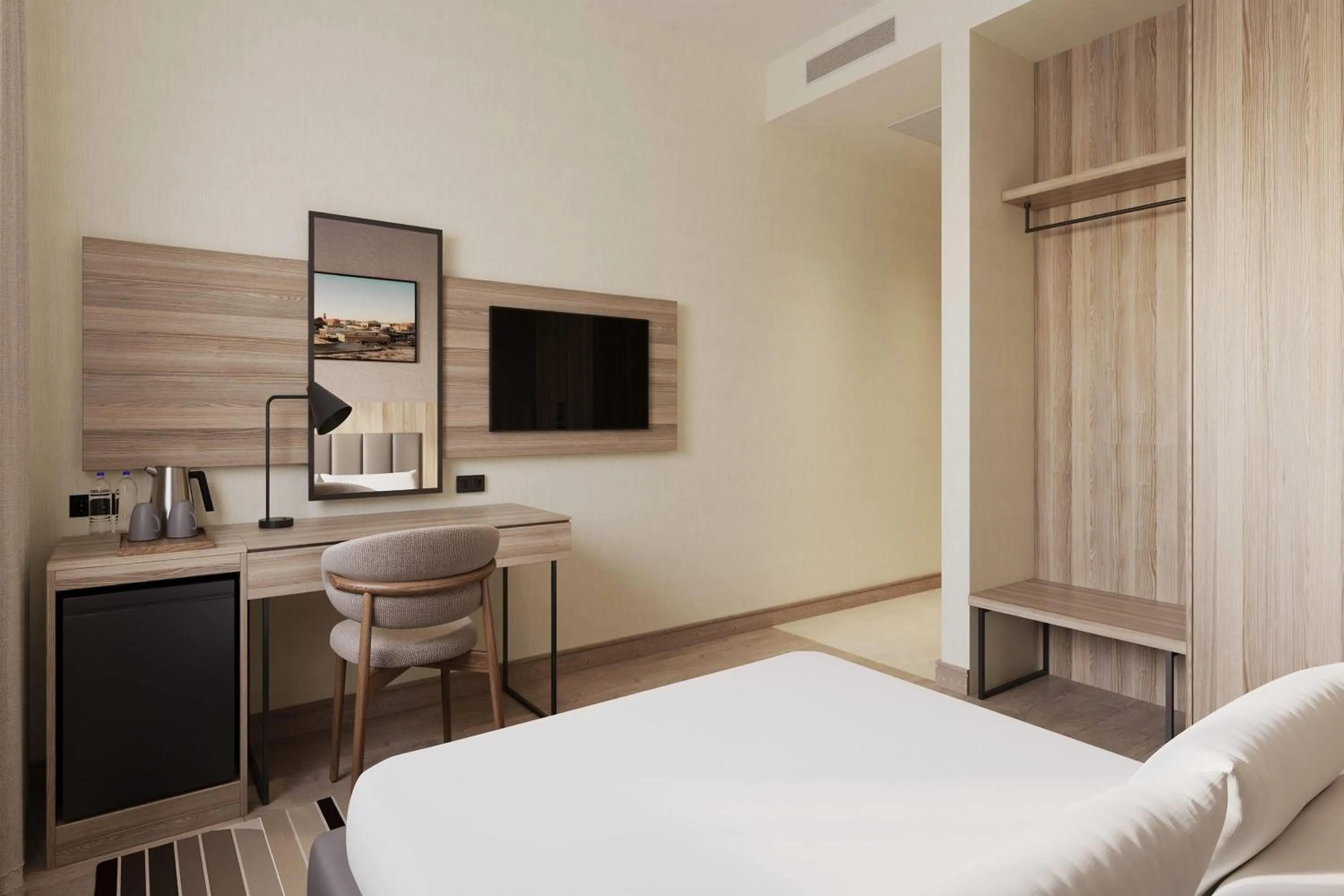 Photo of the whole room, Bed in Ramada Encore by Wyndham Midyat