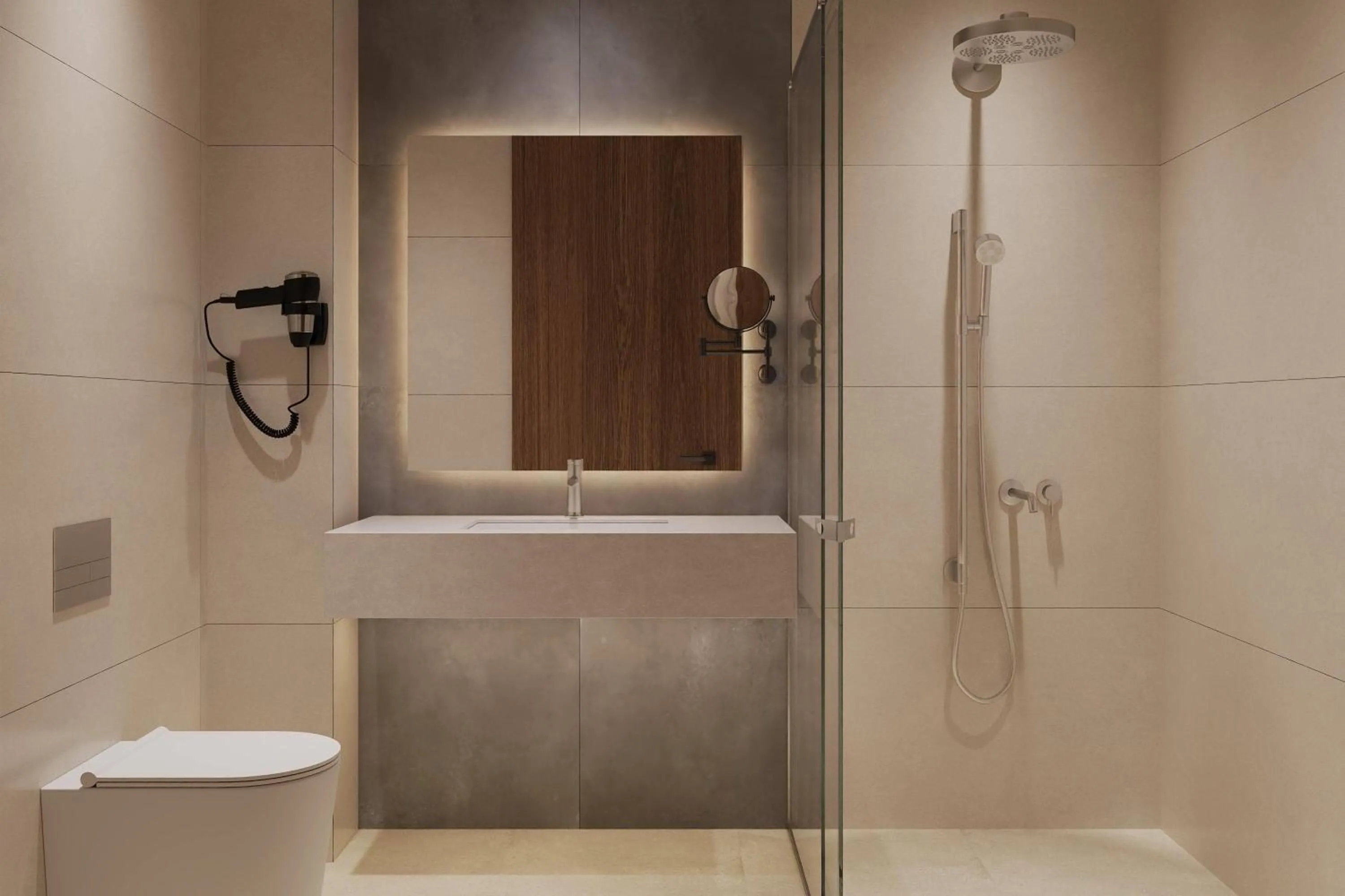 Bathroom in Ramada Encore by Wyndham Midyat