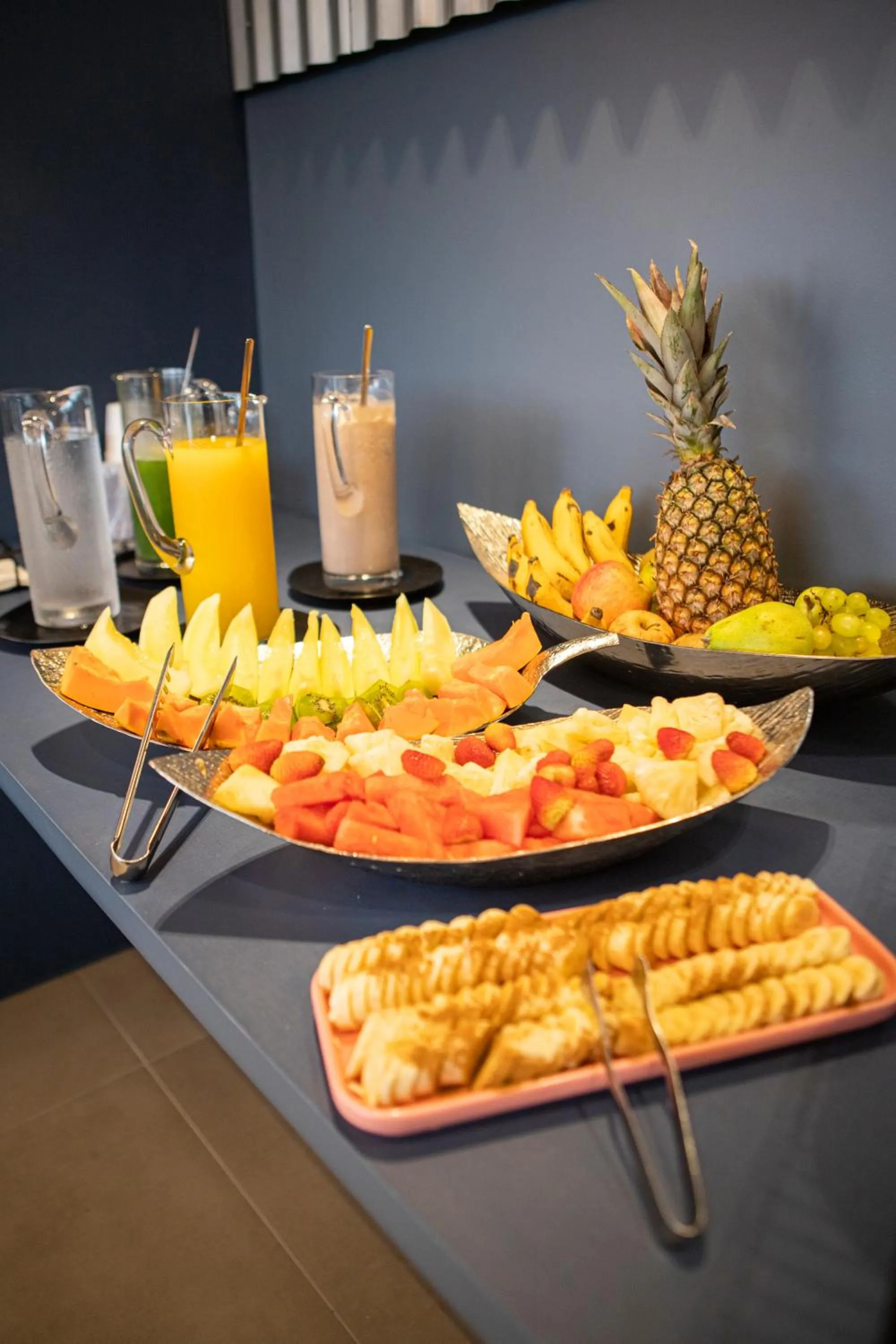 Buffet breakfast in Hotel Darolt Criciúma