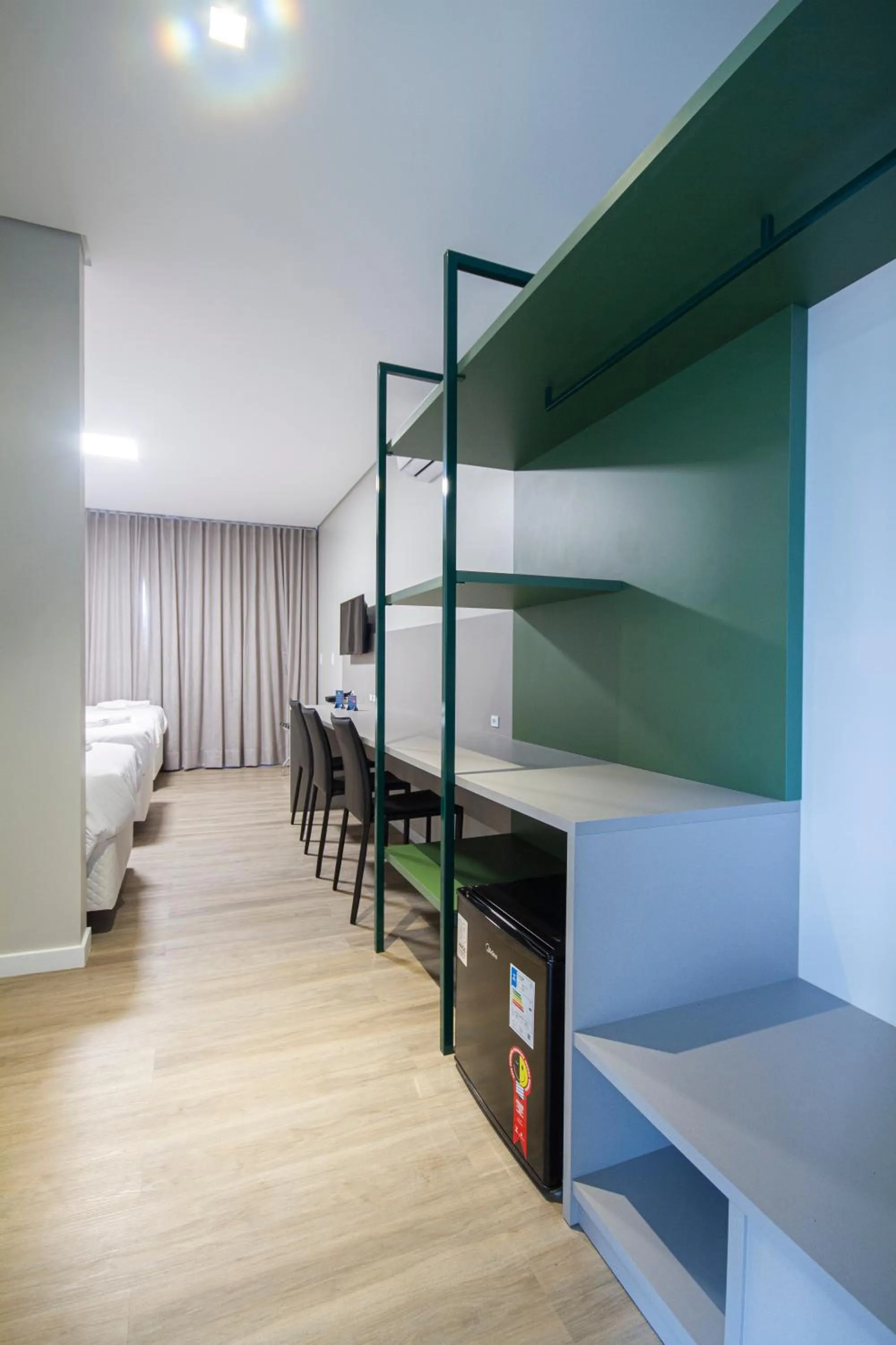 Bed in Hotel Darolt Criciúma