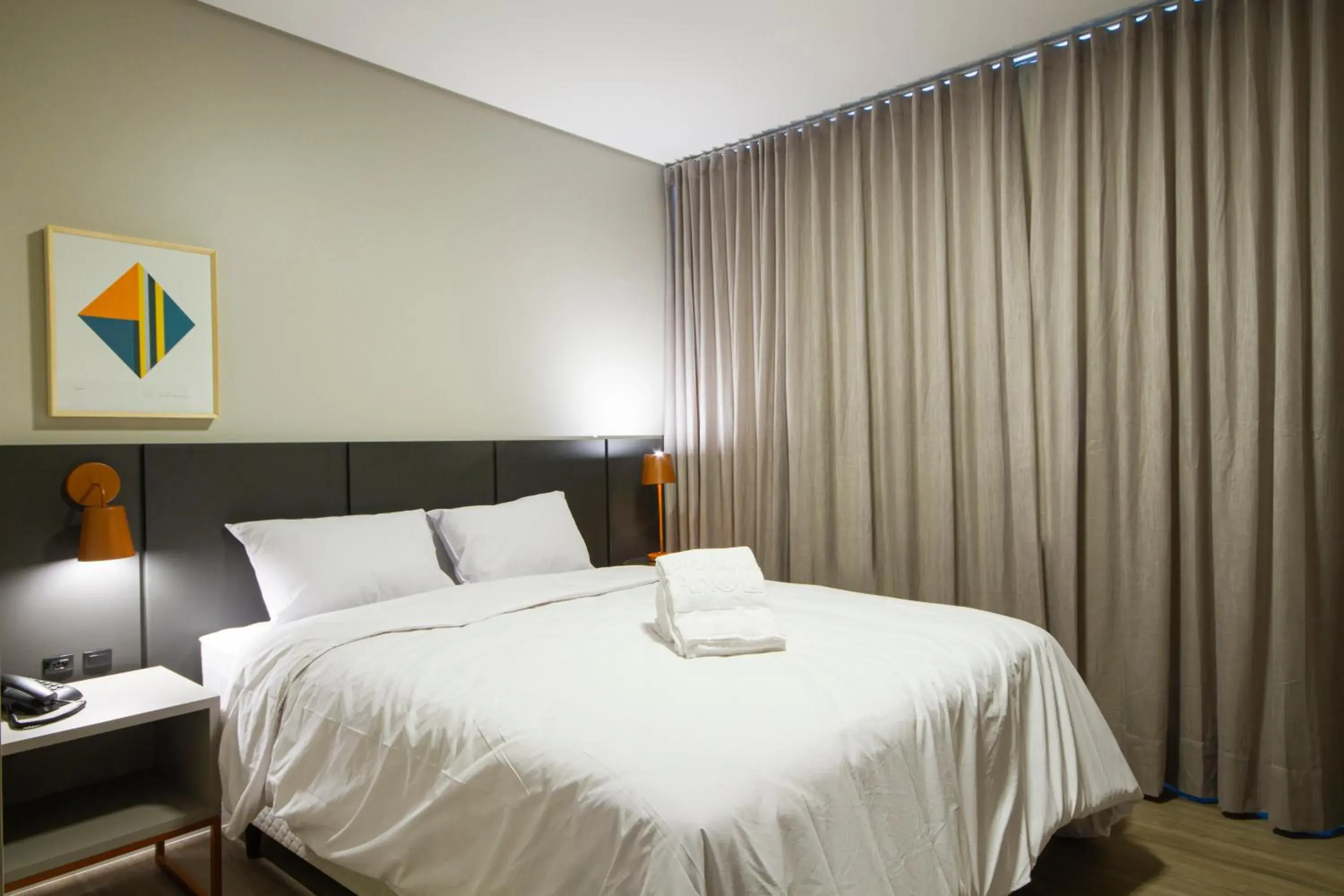 Bedroom, Bed in Hotel Darolt Criciúma Bedroom, Bed in Hotel Darolt Criciúma