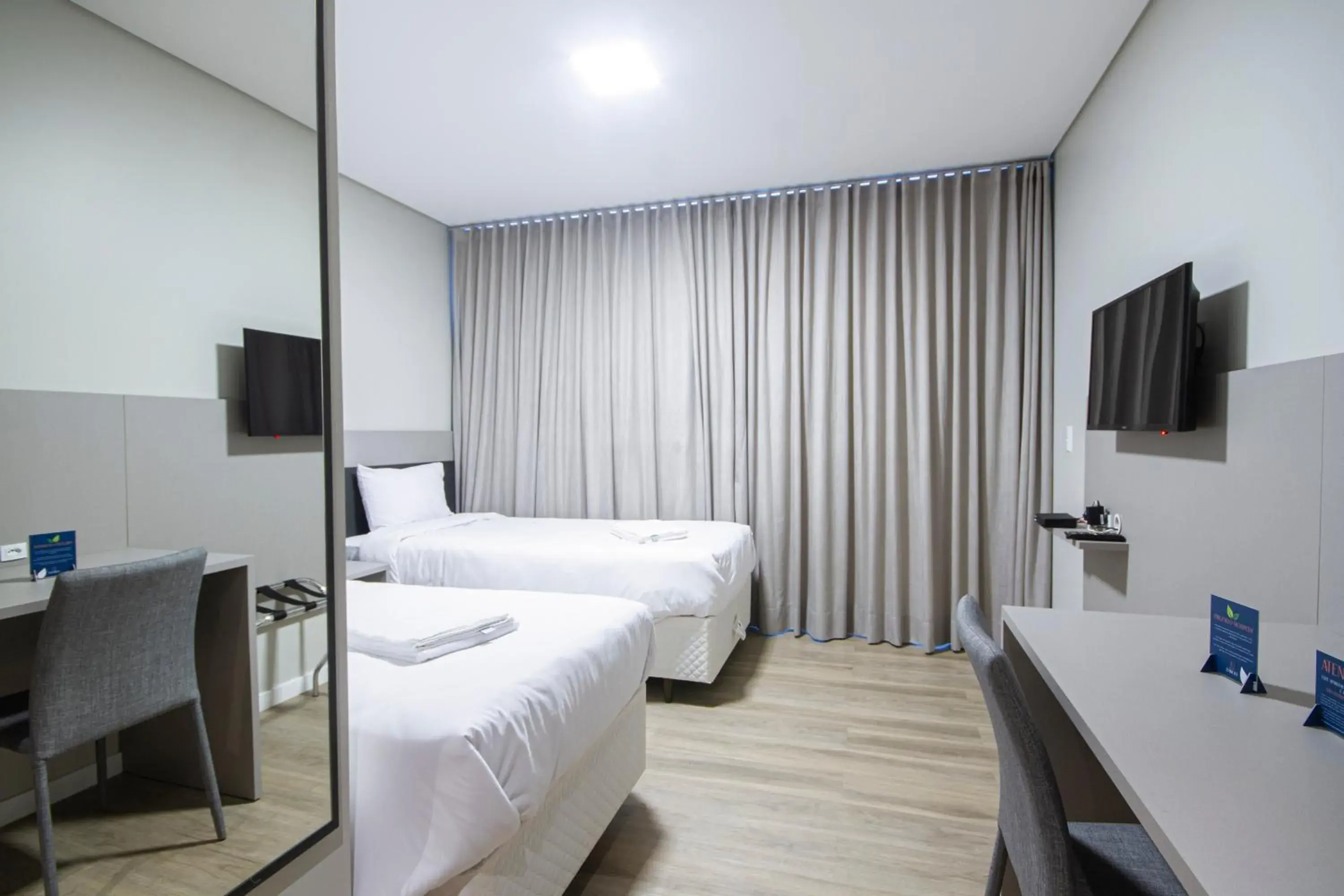 Bed in Hotel Darolt Criciúma Bed in Hotel Darolt Criciúma