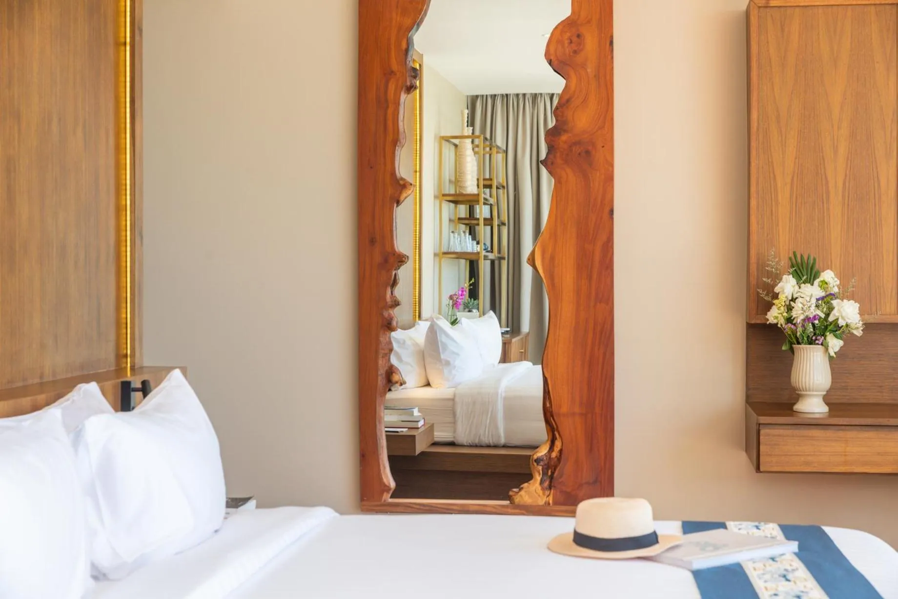 Bed in Ida B Domain Resort