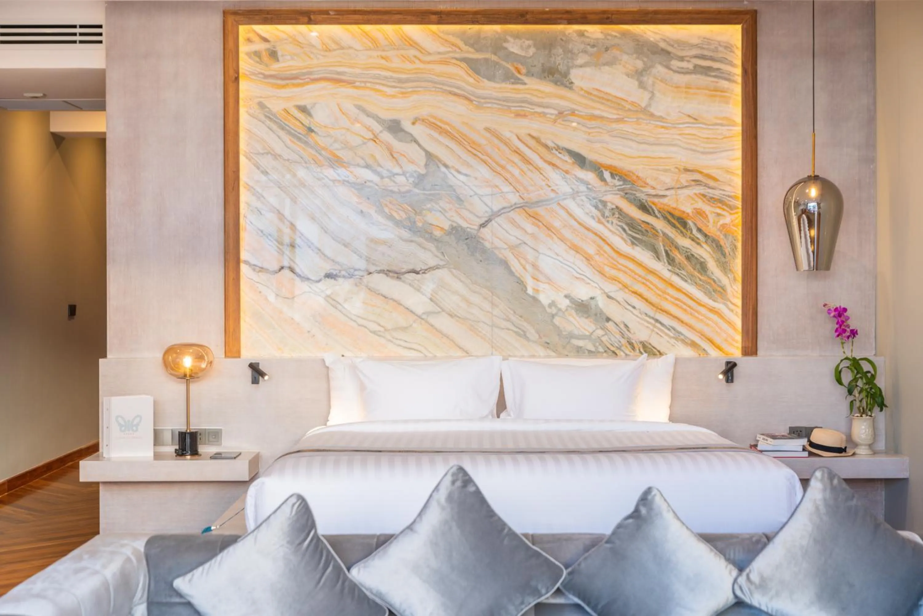 Bed in Ida B Domain Resort