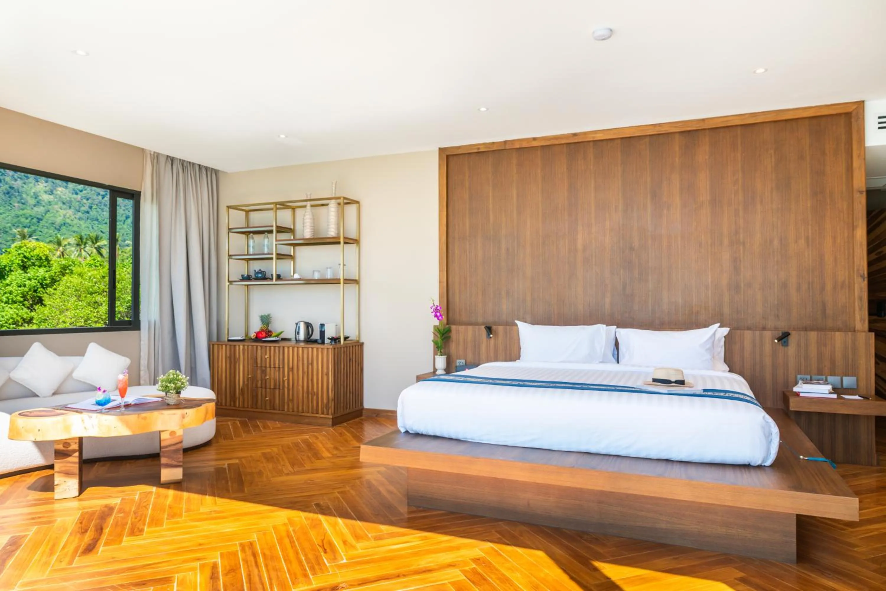 Bed in Ida B Domain Resort