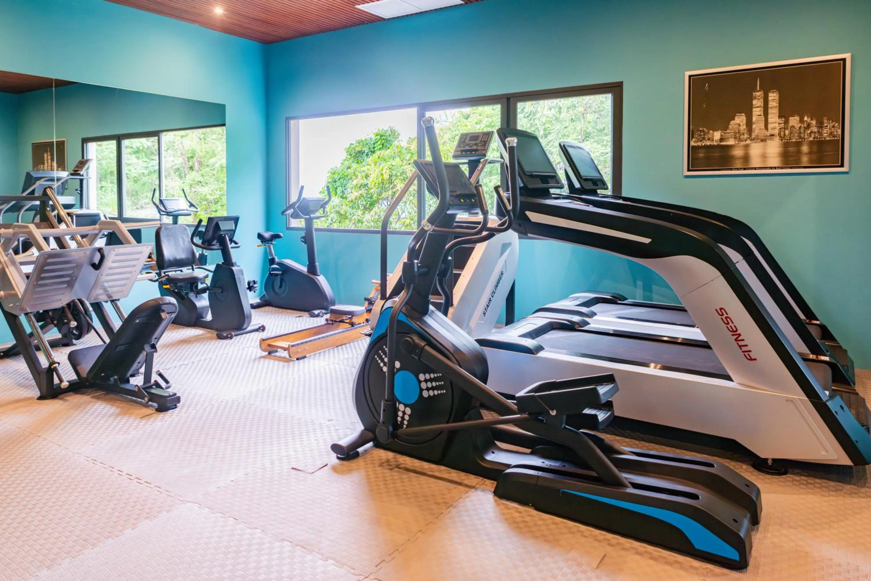 Fitness centre/facilities in Ida B Domain Resort