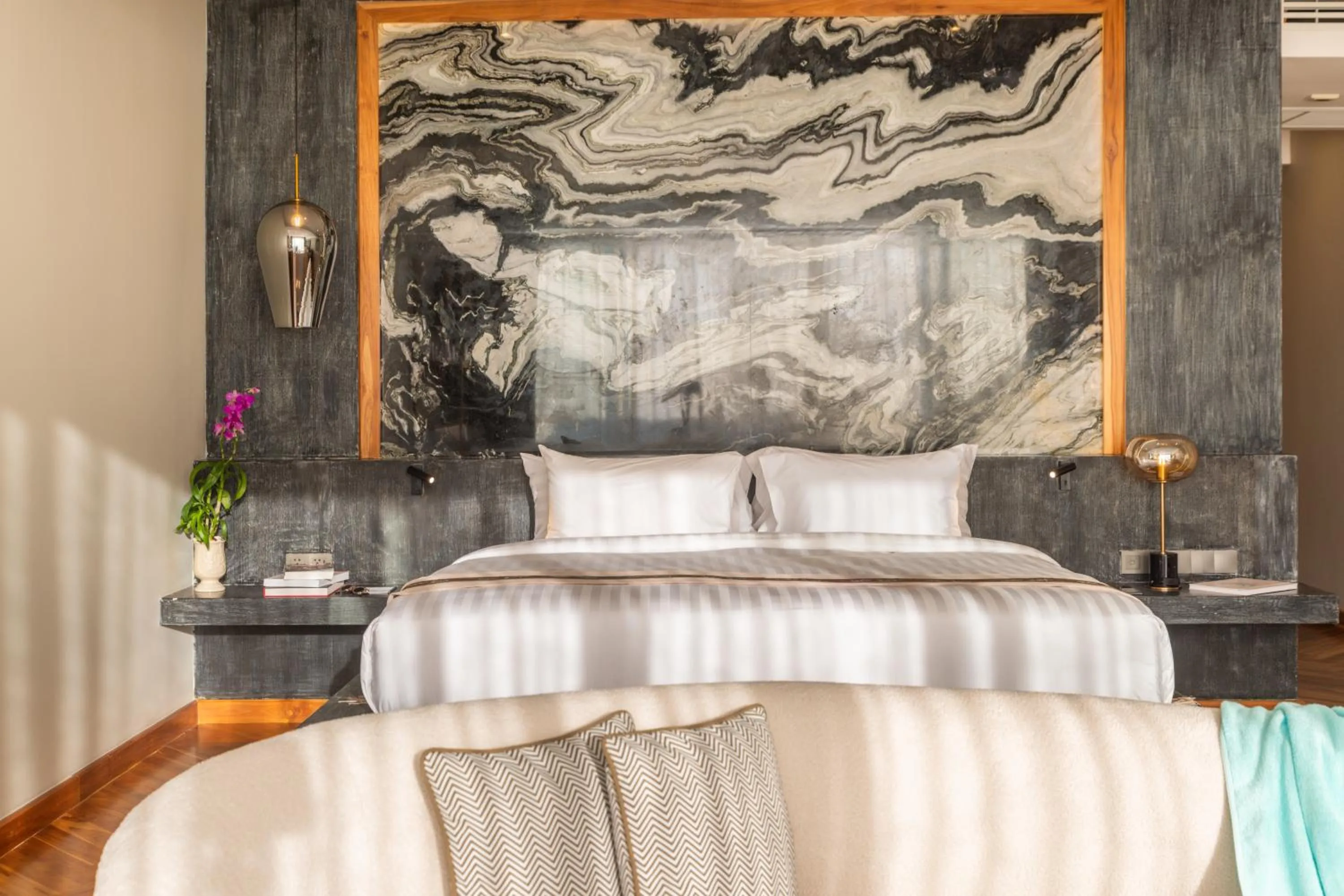 Bed in Ida B Domain Resort