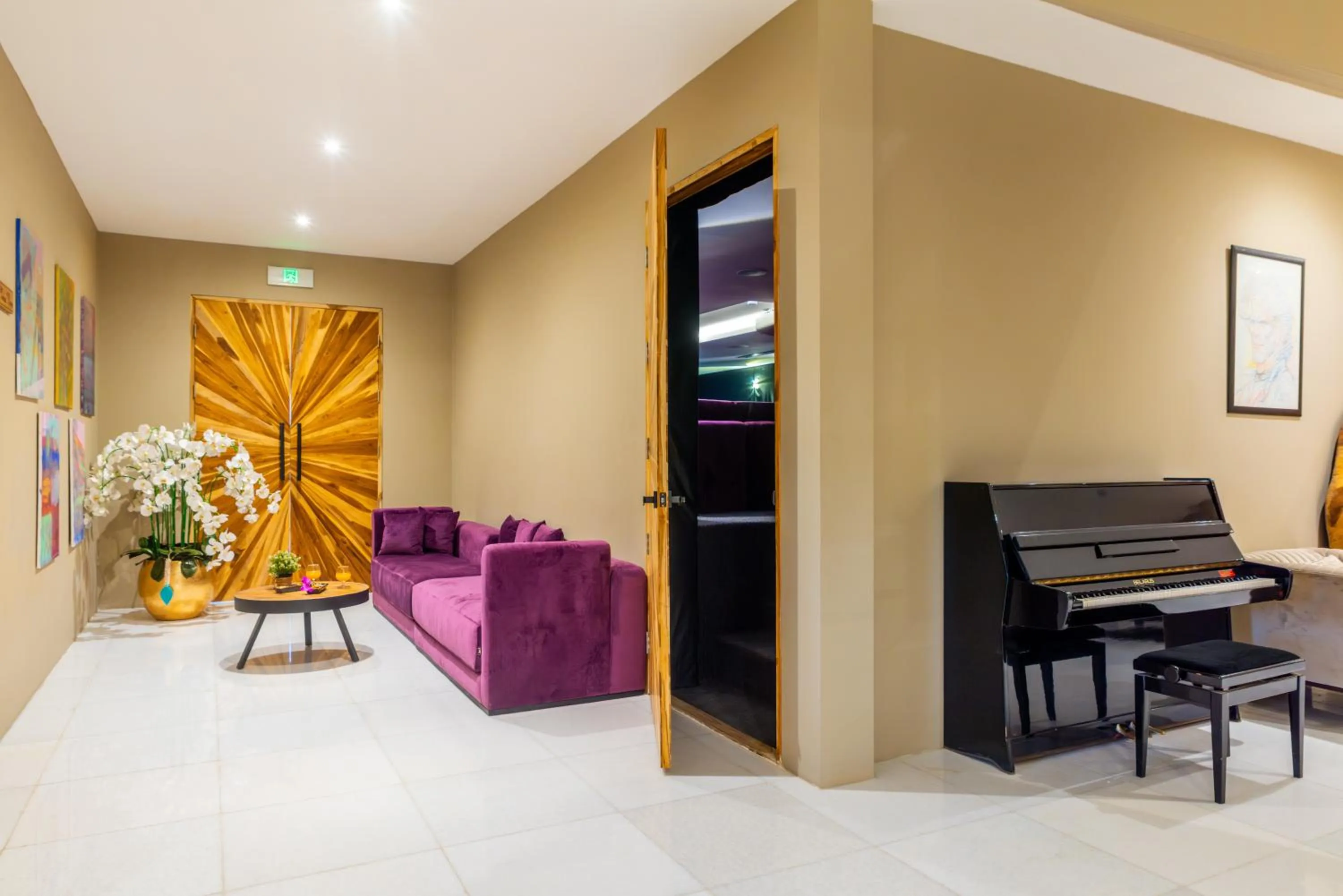 Living room in Ida B Domain Resort