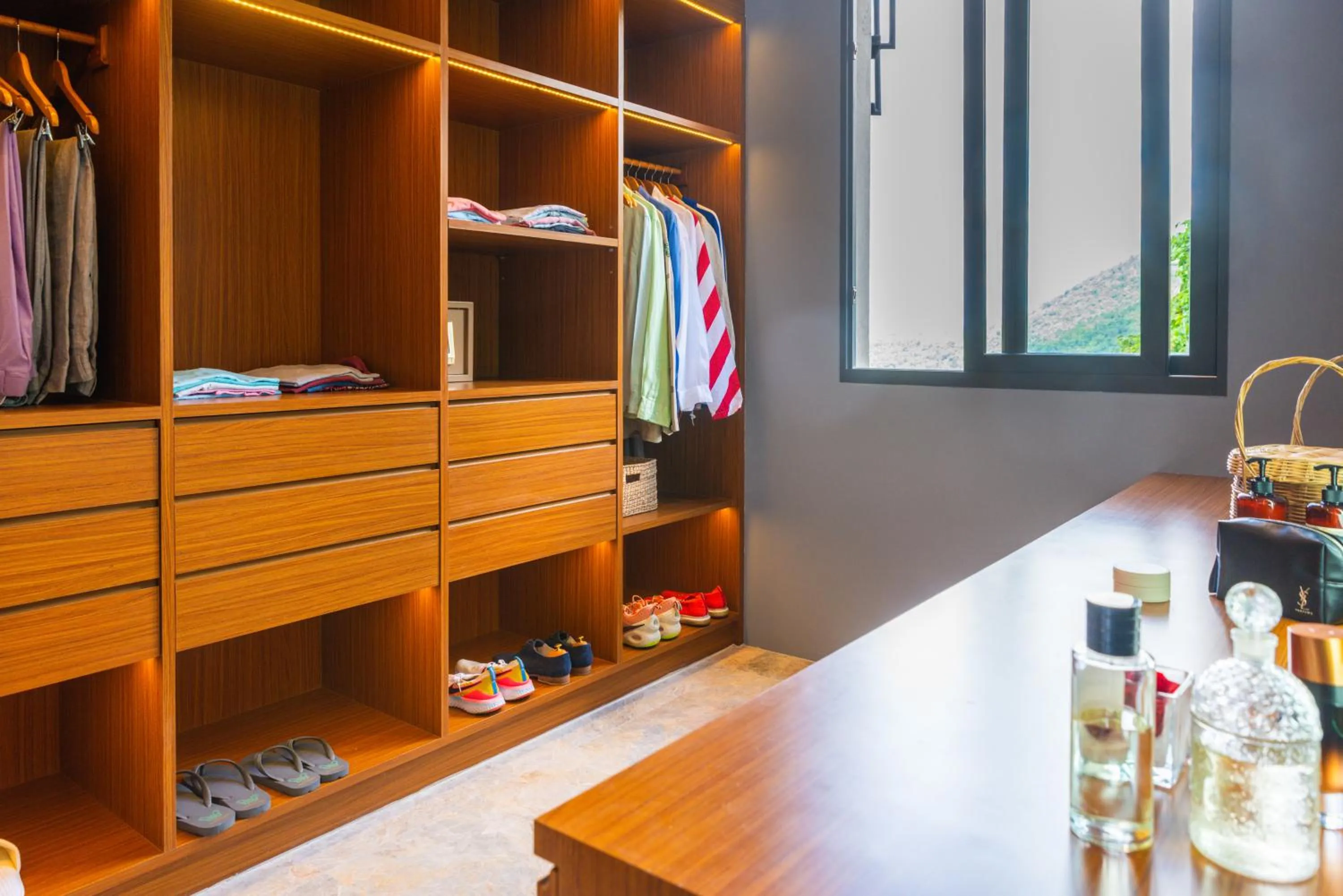 wardrobe in Ida B Domain Resort