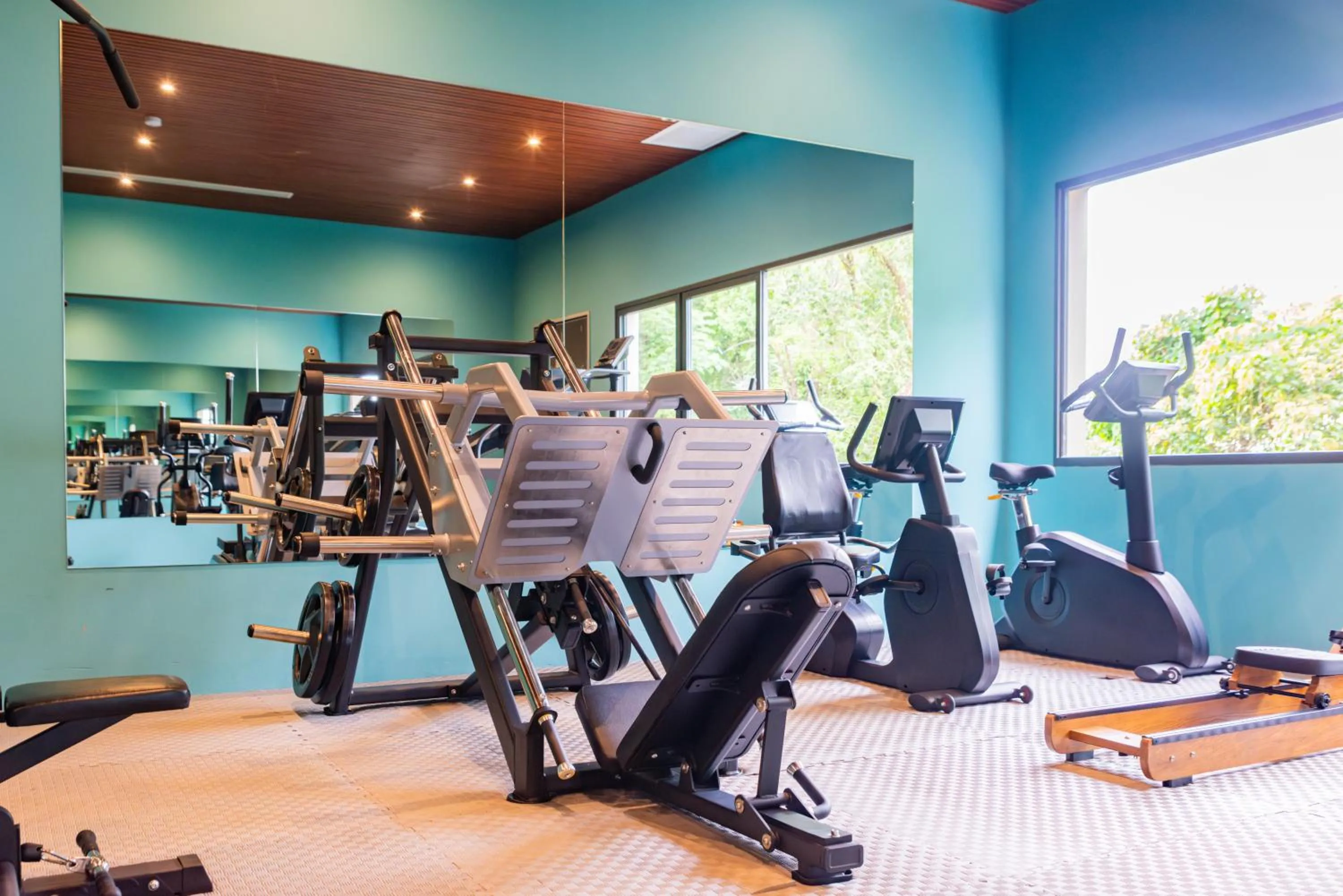Fitness centre/facilities in Ida B Domain Resort