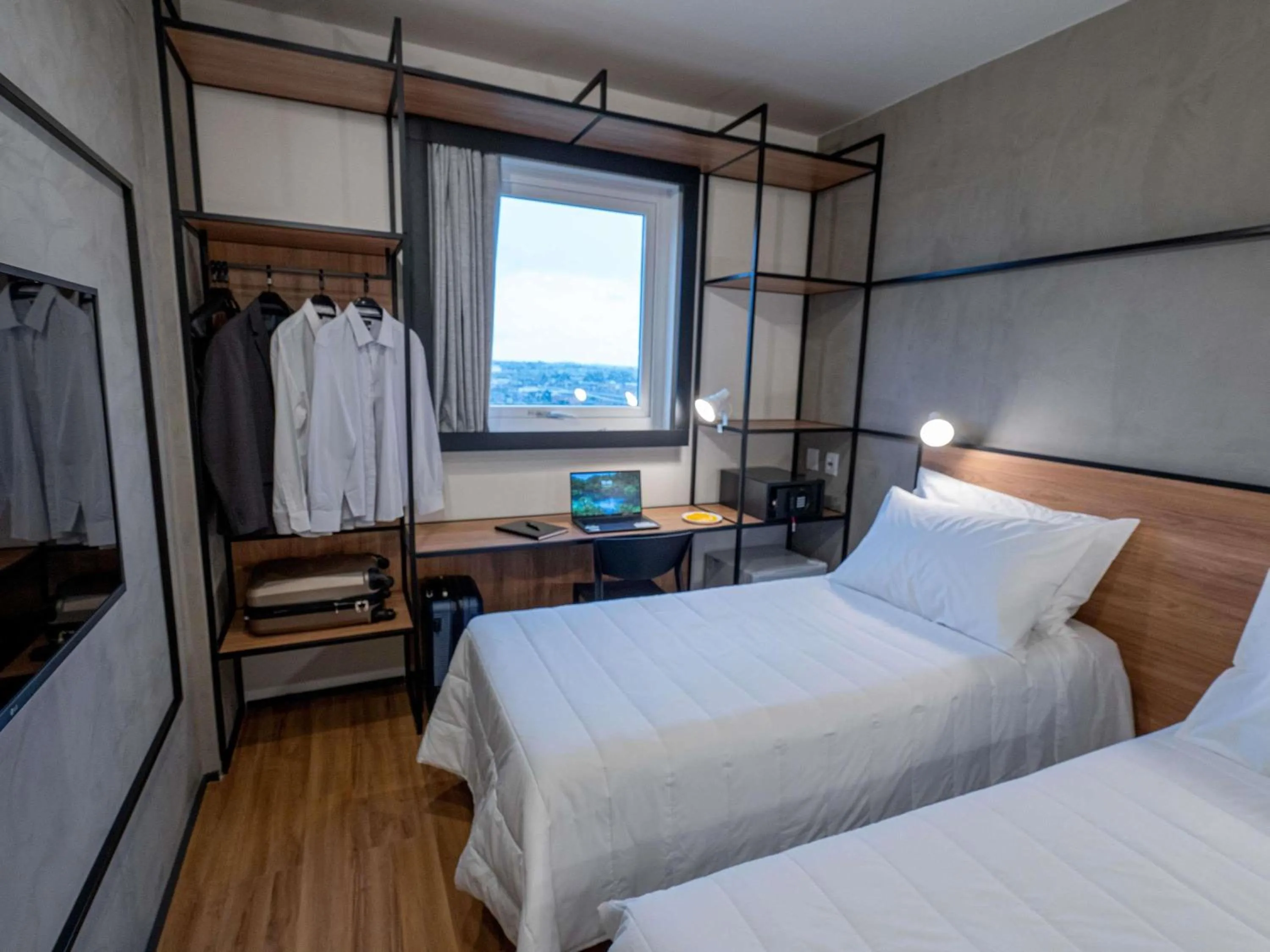 Bedroom, Bed in ibis Guarapuava